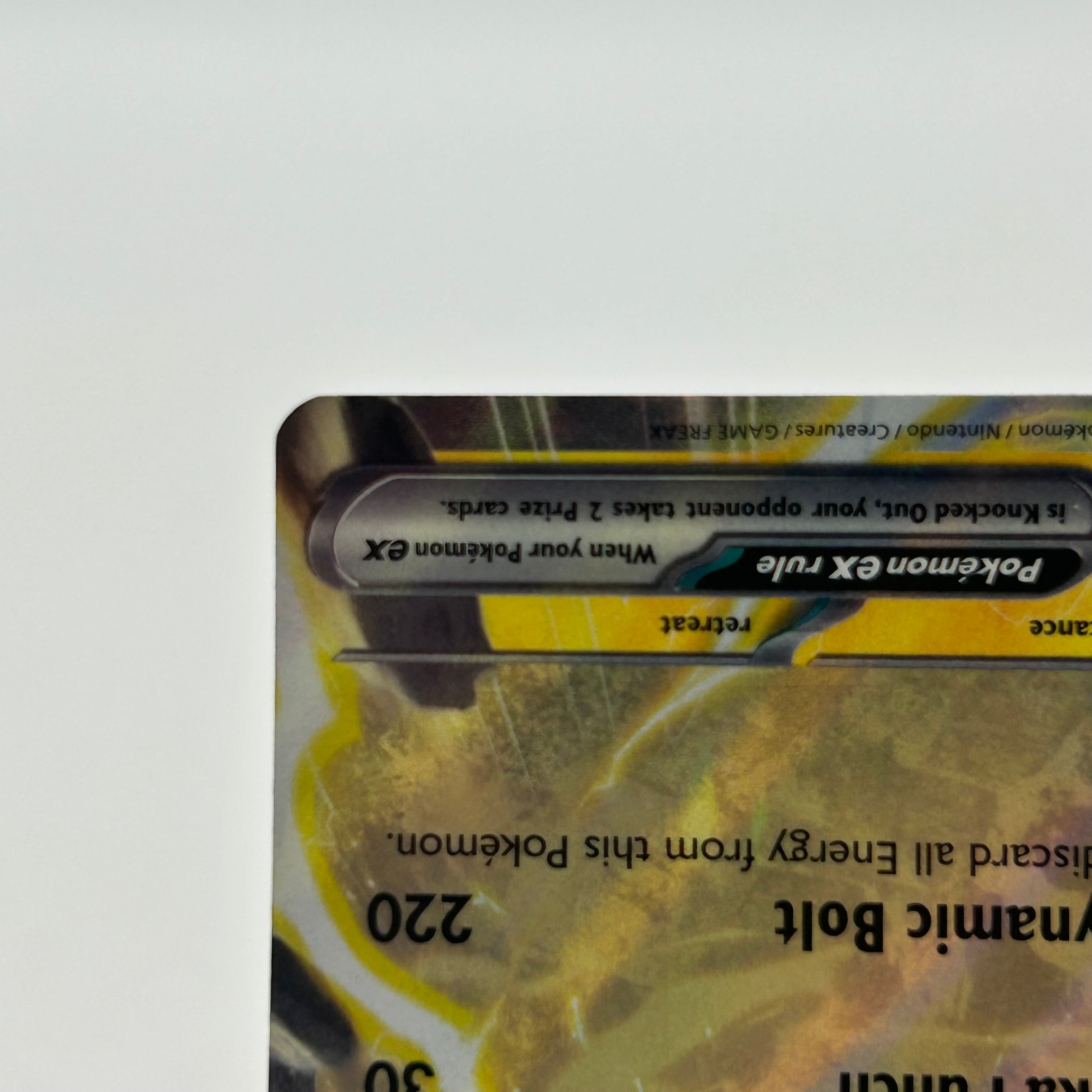 Pikachu Ex  #063/193 Black Used - A Raw Ungraded