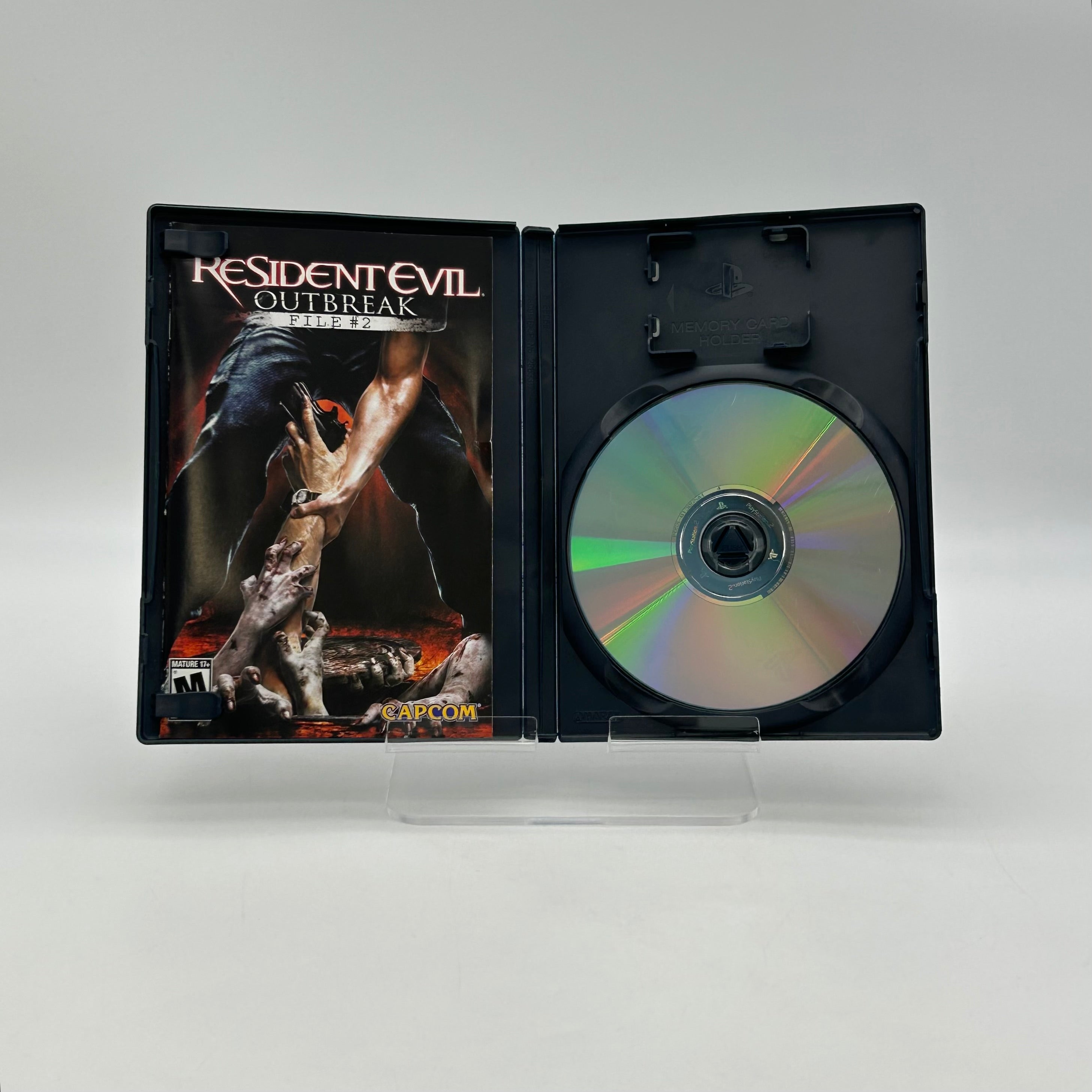 Resident Evil Outbreak File 2 PlayStation 2 w/ Manual & Case