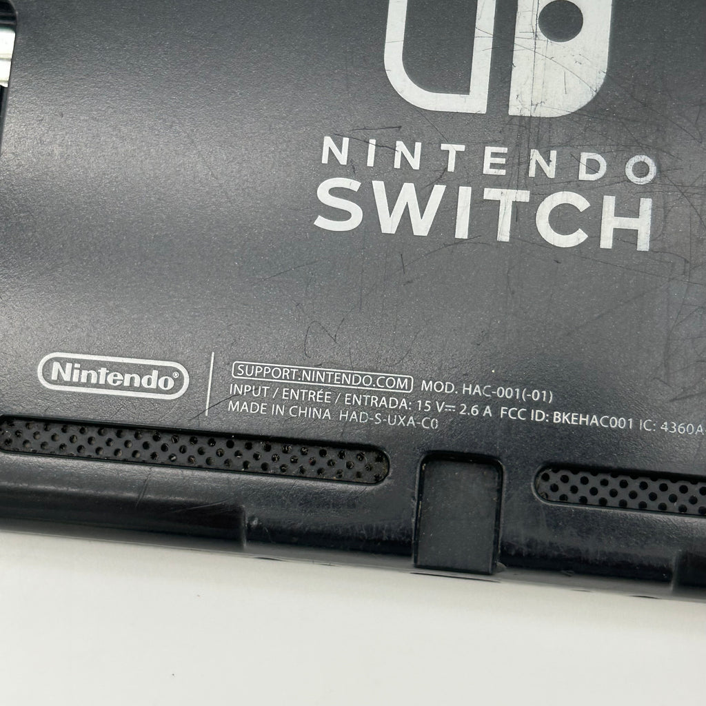 Nintendo Switch v1 Video Game Console Tablet Only HAC-001 - Fully Functional - Black - USED