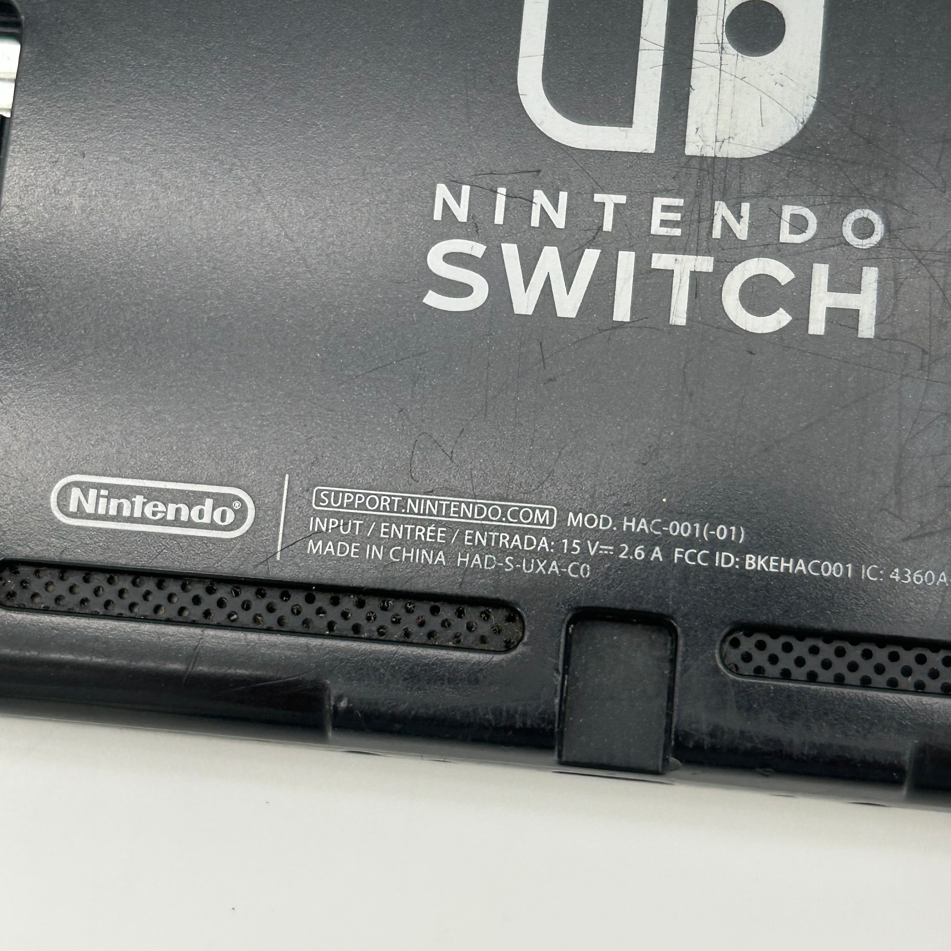 Nintendo Switch v1 Video Game Console Tablet Only HAC-001 - Fully Functional - Black - USED
