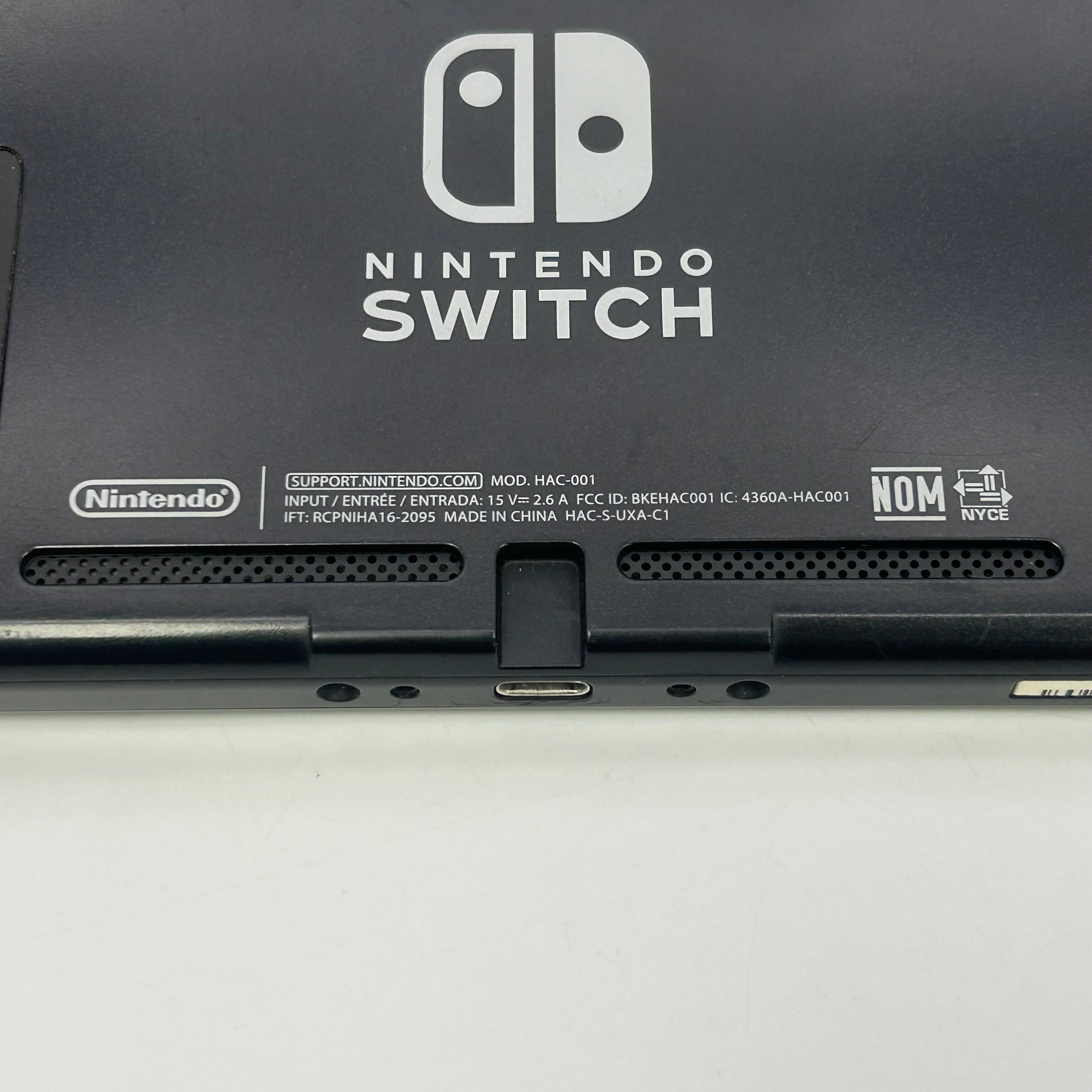 Nintendo Switch HAC-001 - Neon Red/Neon Blue 32GB Handheld Black Console Set