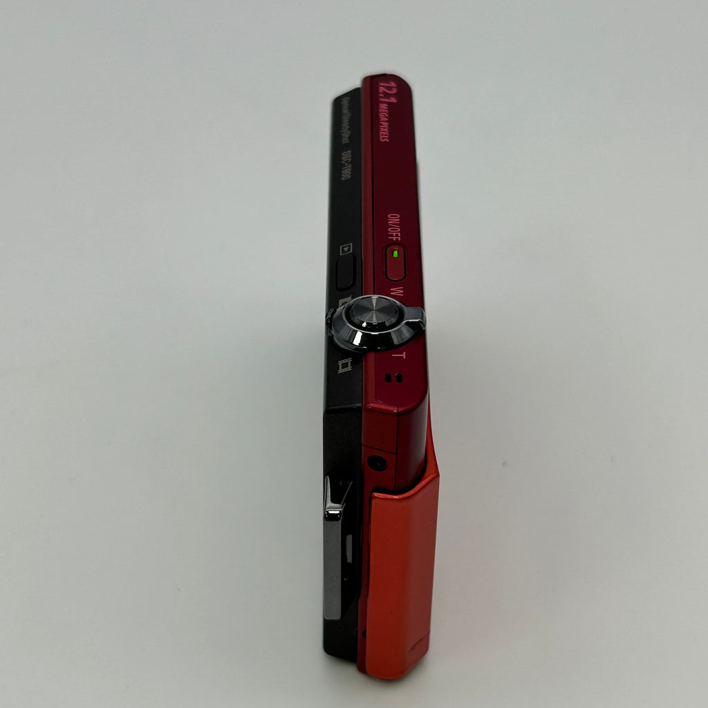 Sony DSC-T900 12.1MP CCD Red Digital Camera - Used
