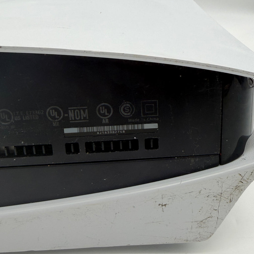 Sony PlayStation 5 Disc Edition CFI-1015A White - Broken HDMI Port - Parts Only SOLD AS IS - Final Sale