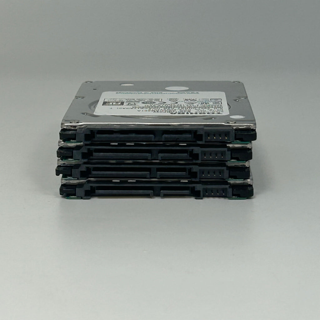 Toshiba MQ01ABF032 320GB 2.5" 5400RPM HDD Lot of 4 - Untested