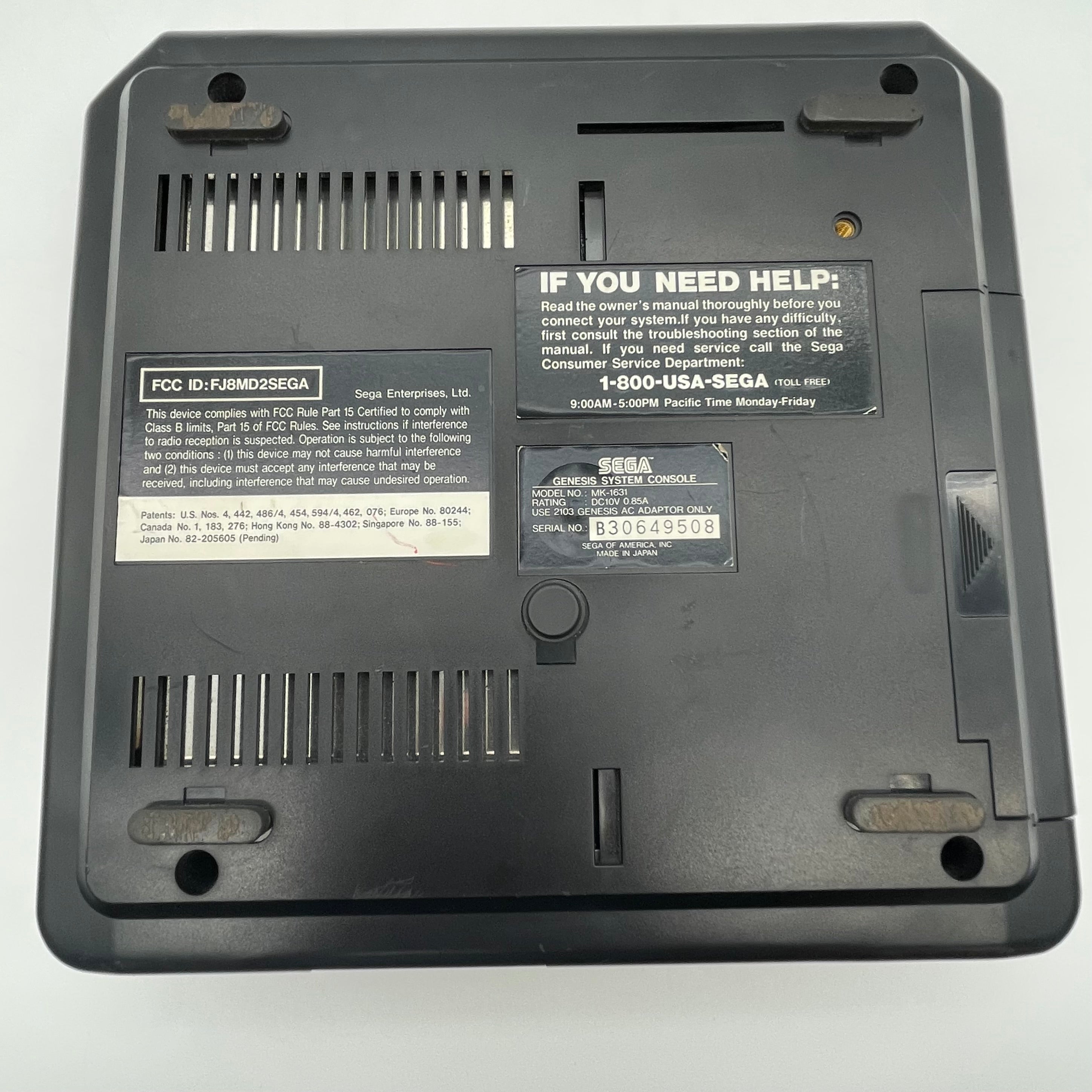 Sega Genesis Model 2 MK-1631- Untested