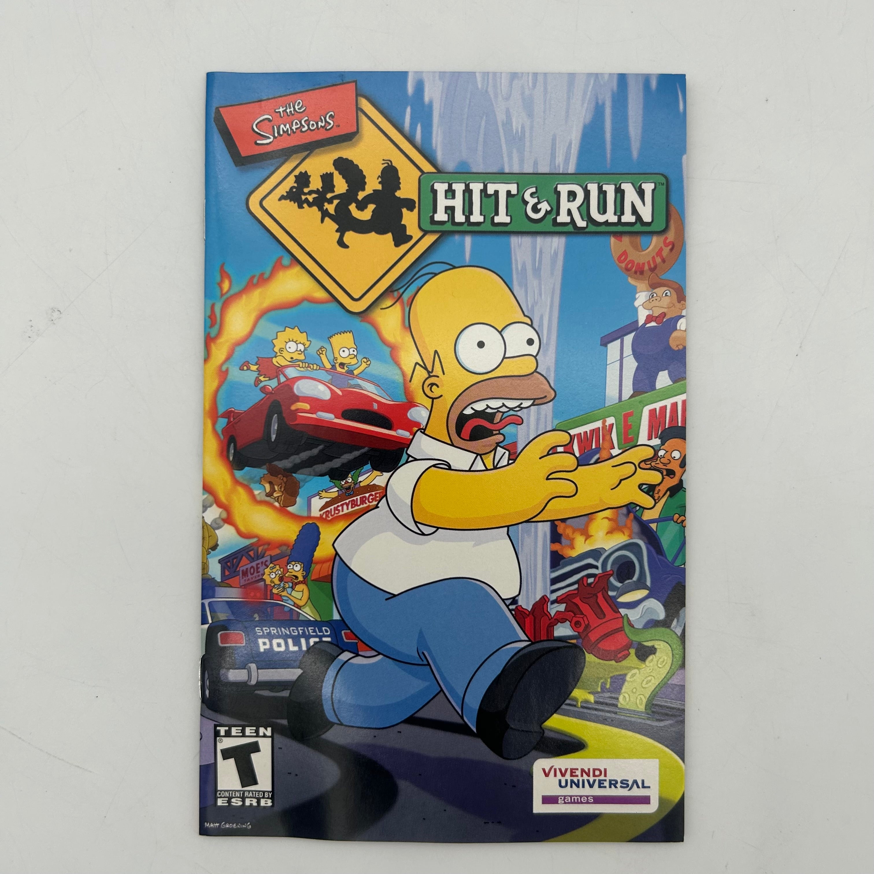 The Simpsons Hit and Run (Sony PlayStation 2 PS2, 2003)