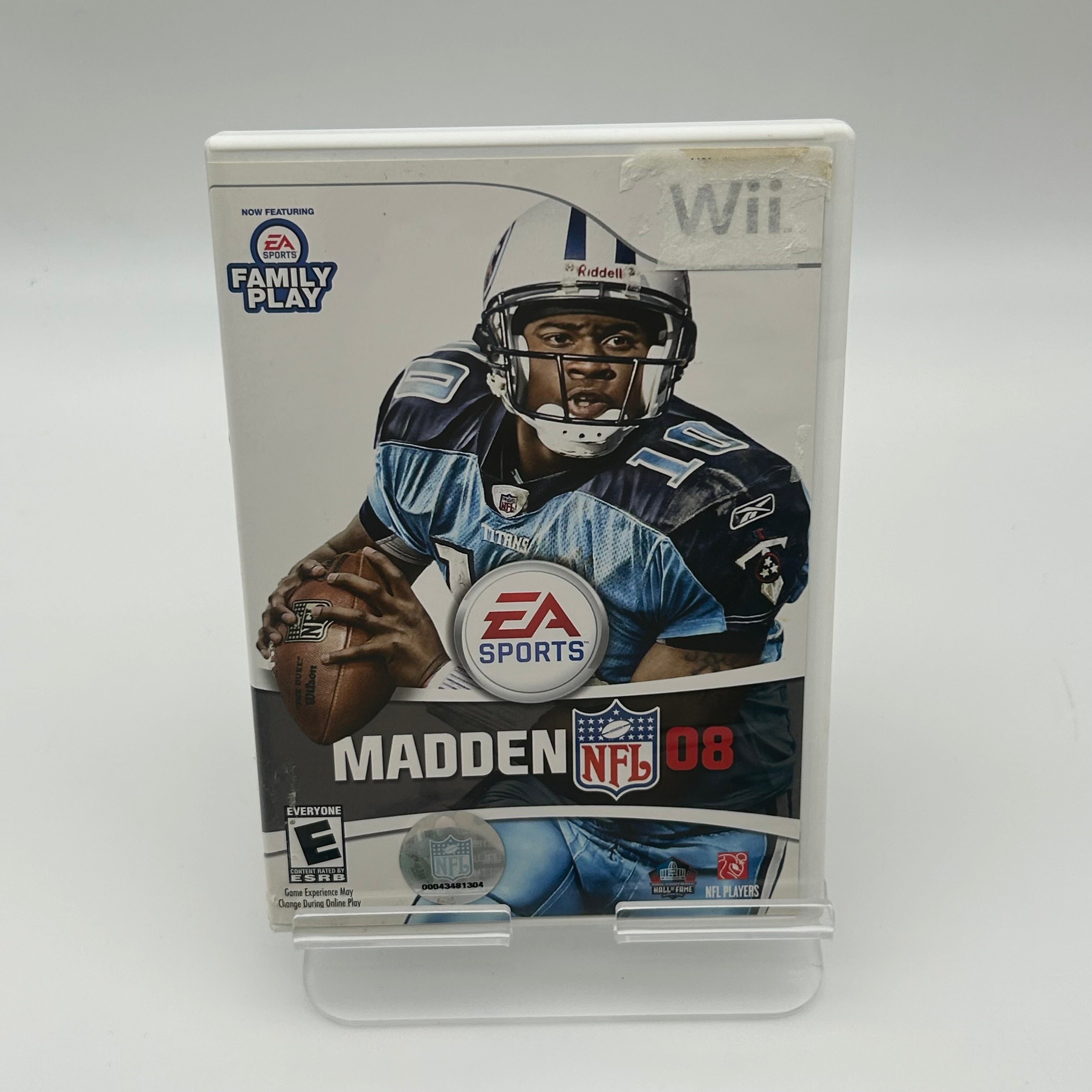 Madden NFL 8 Wii With Manual and Case - Used