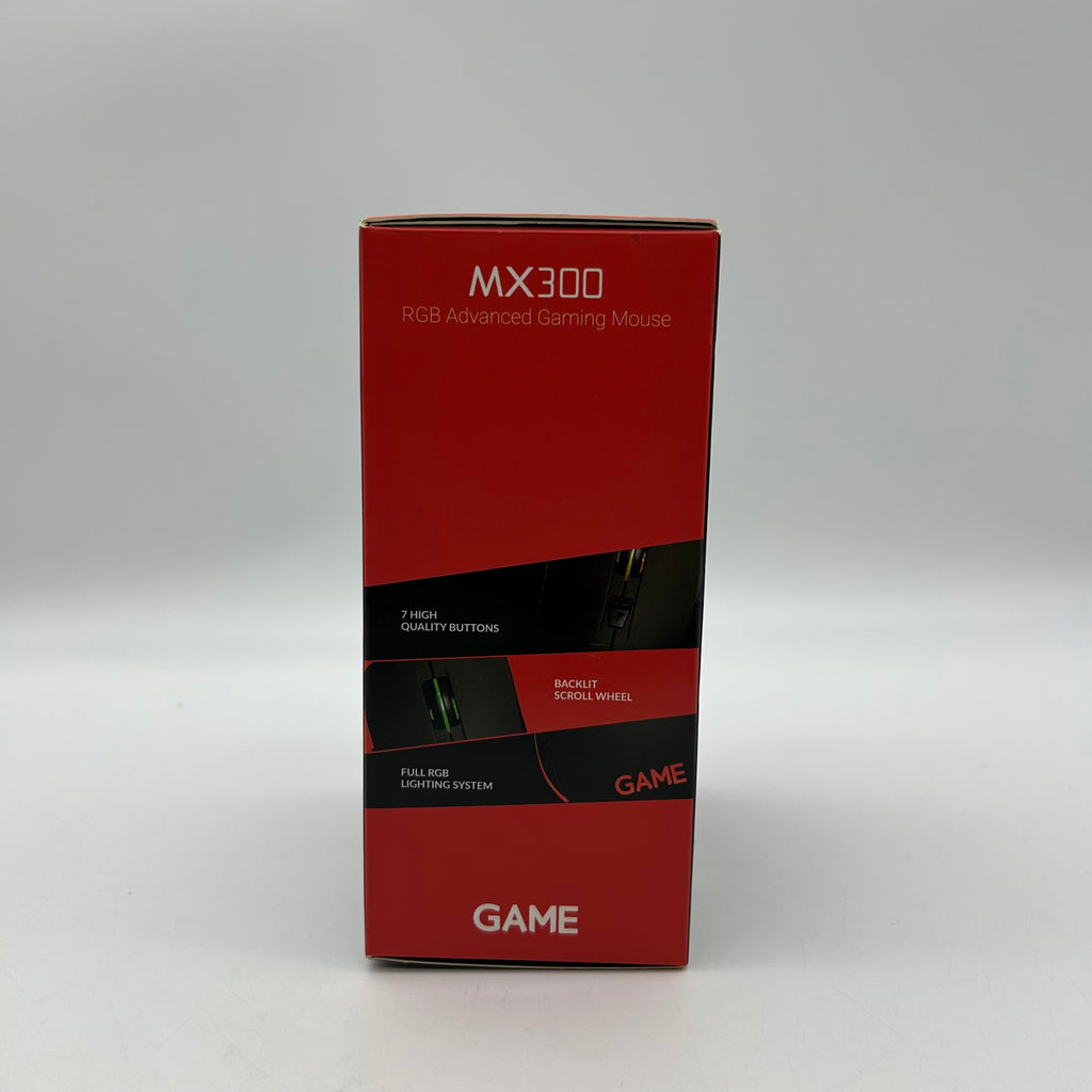 Game MX300 RGB Advanced Gaming Mouse- New In Box