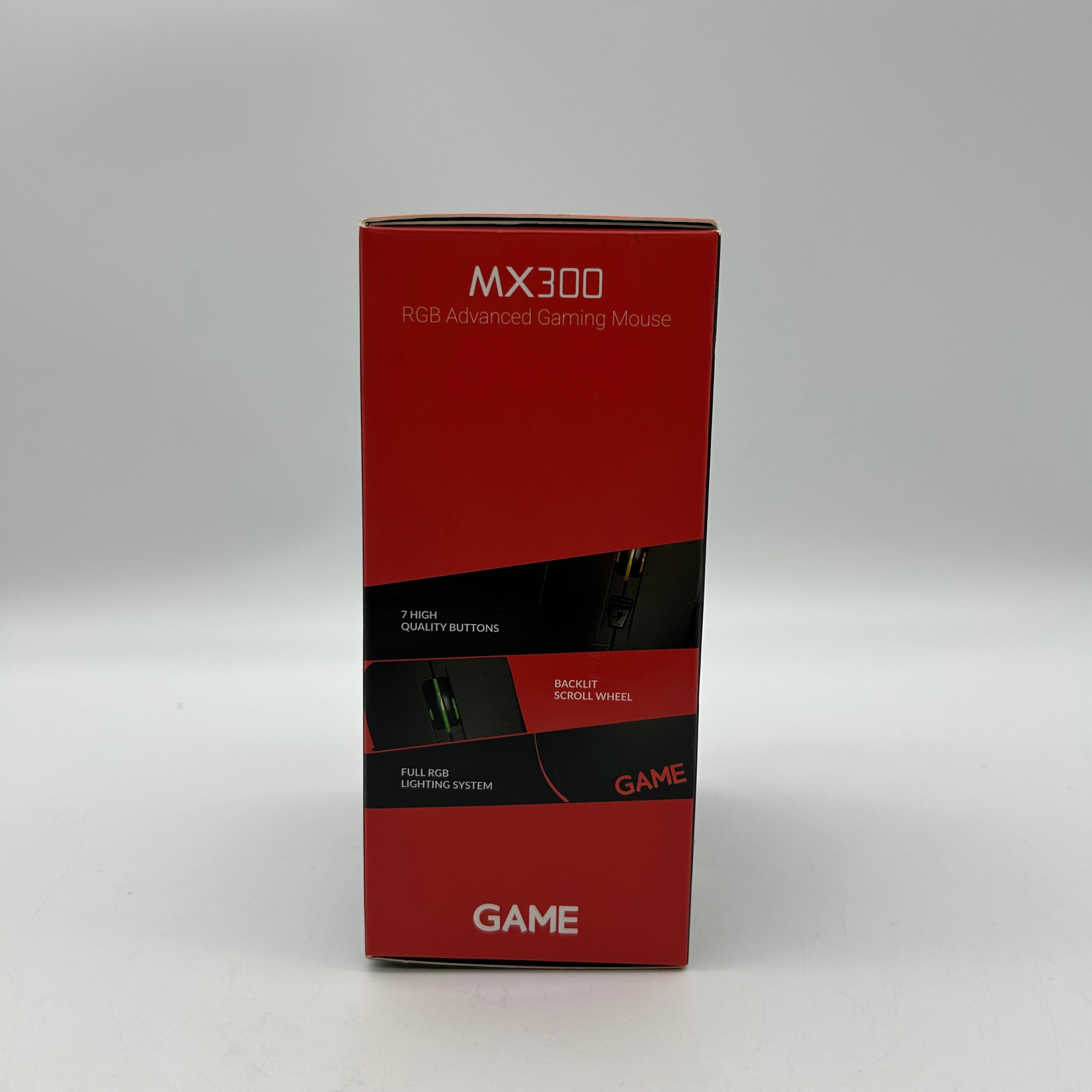 Game MX300 RGB Advanced Gaming Mouse- New In Box