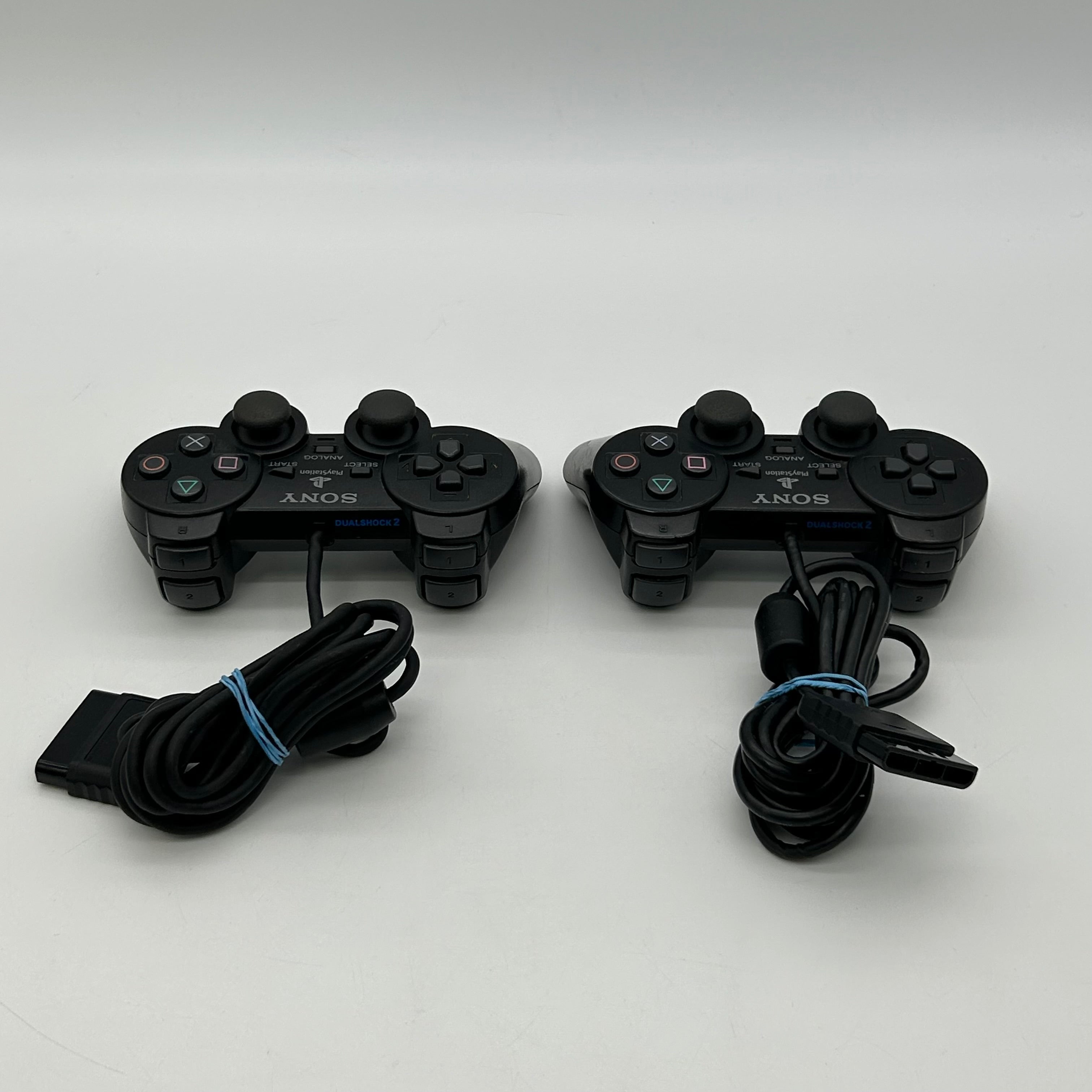 Sony PlayStation 2 Slim Satin Silver Console Bundle SCPH-77001 - Tested