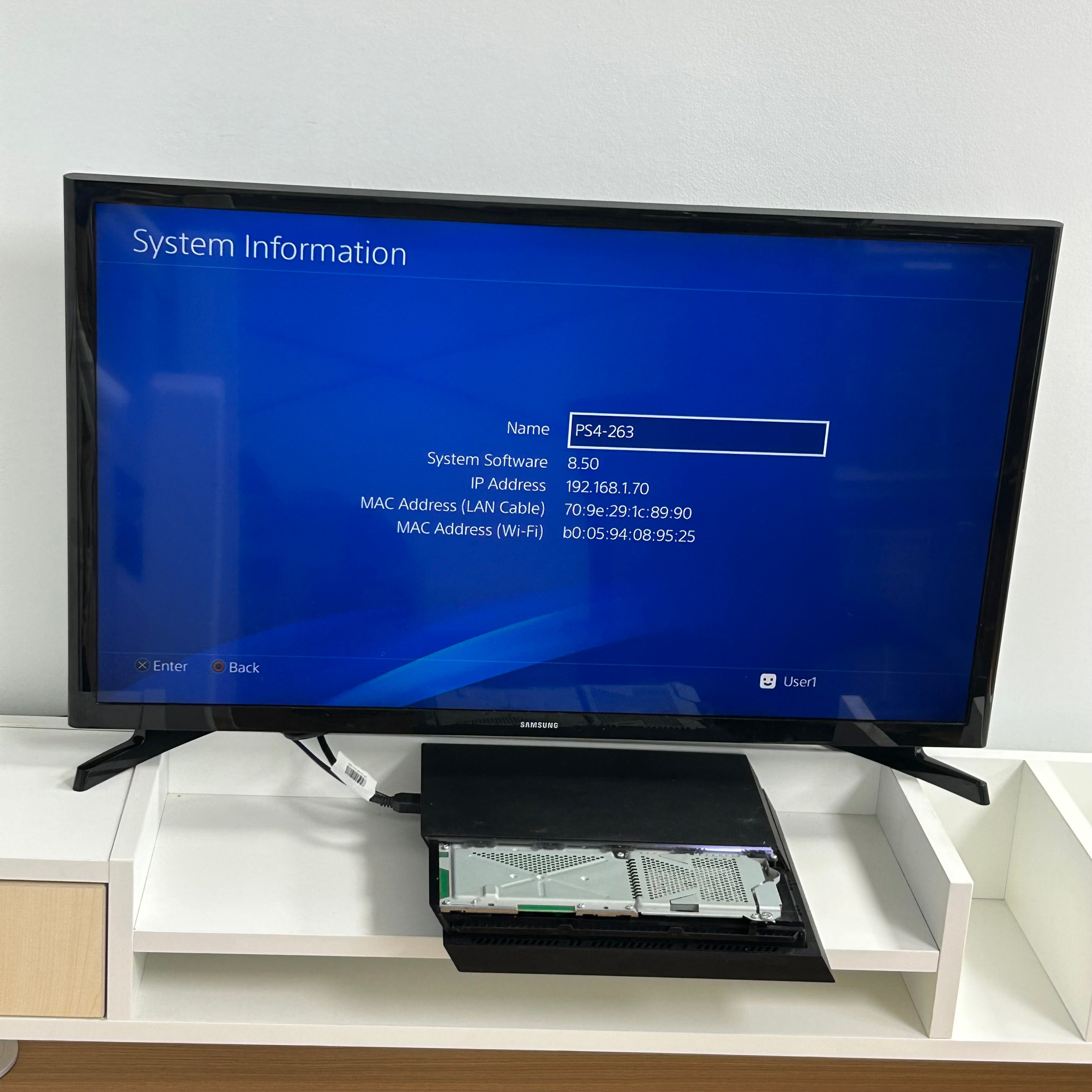 Sony PlayStation 4 CUH-1001A 500GB Black Console Only