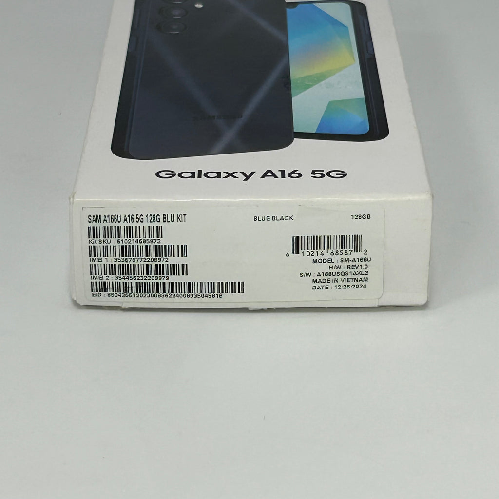 Samsung Galaxy A16 5G SM-A166U 128GB Dual SIM T-Mobile Blue Black