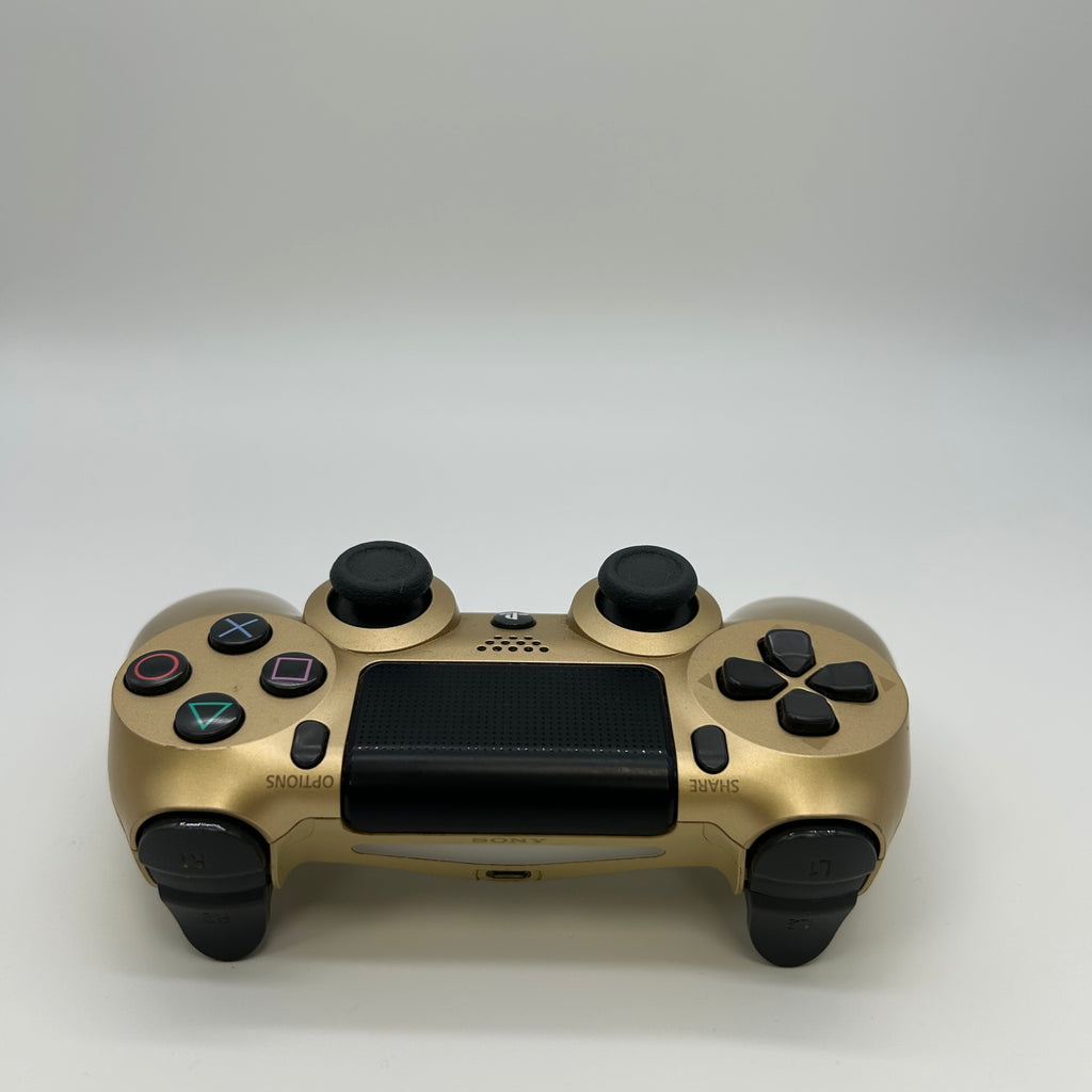 Sony PS4 CUH-ZCT2U Gold Video Game Controller 1 - Used