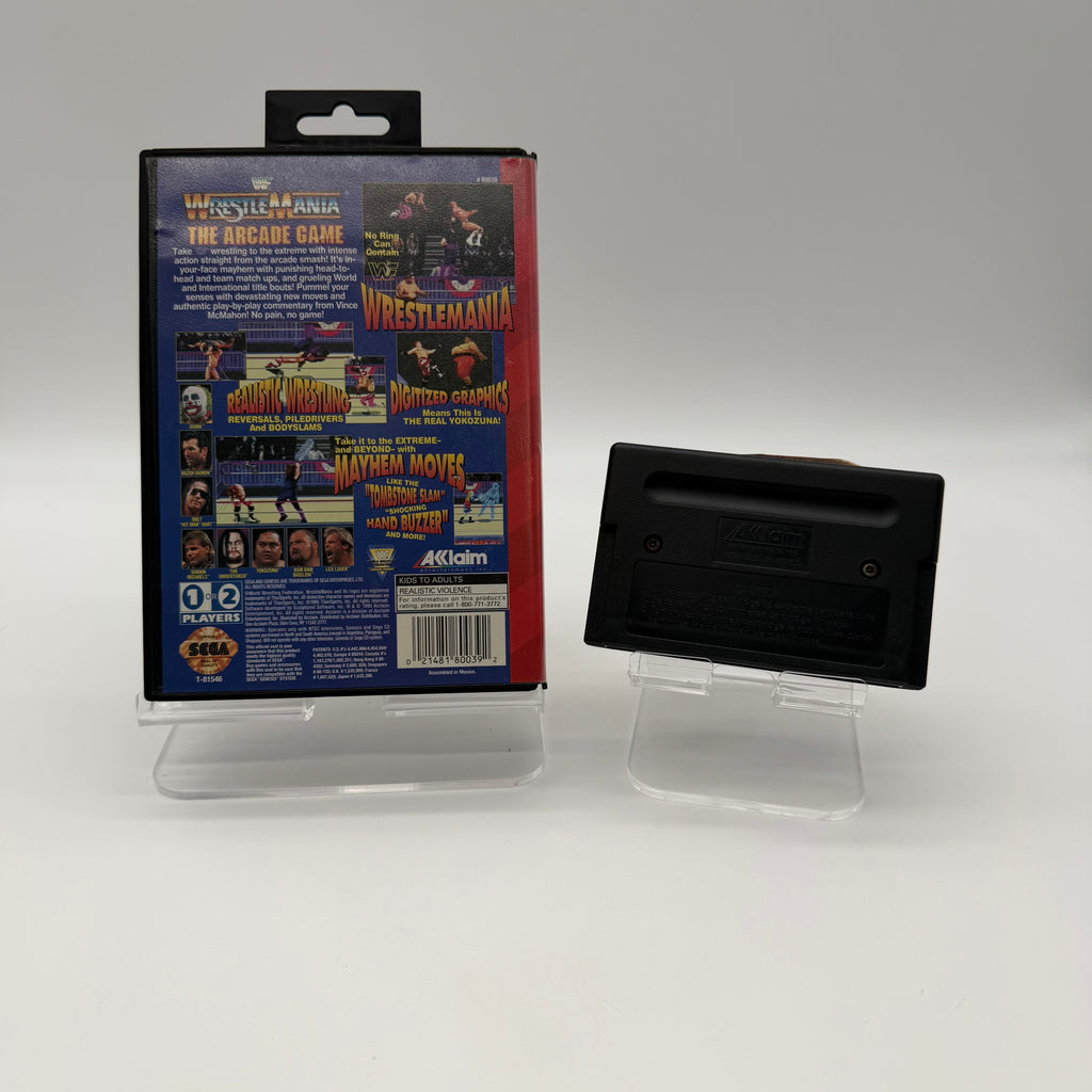 Sega Genesis - WWF Wrestlemania Arcade