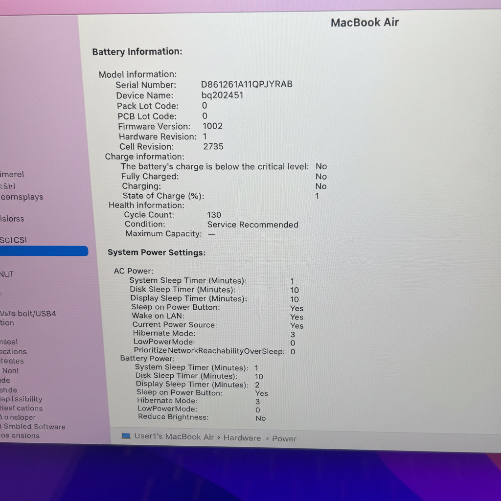 Apple MacBook Air 13.3" A2337 |M1|8CORES|8GB RAM|256GB|