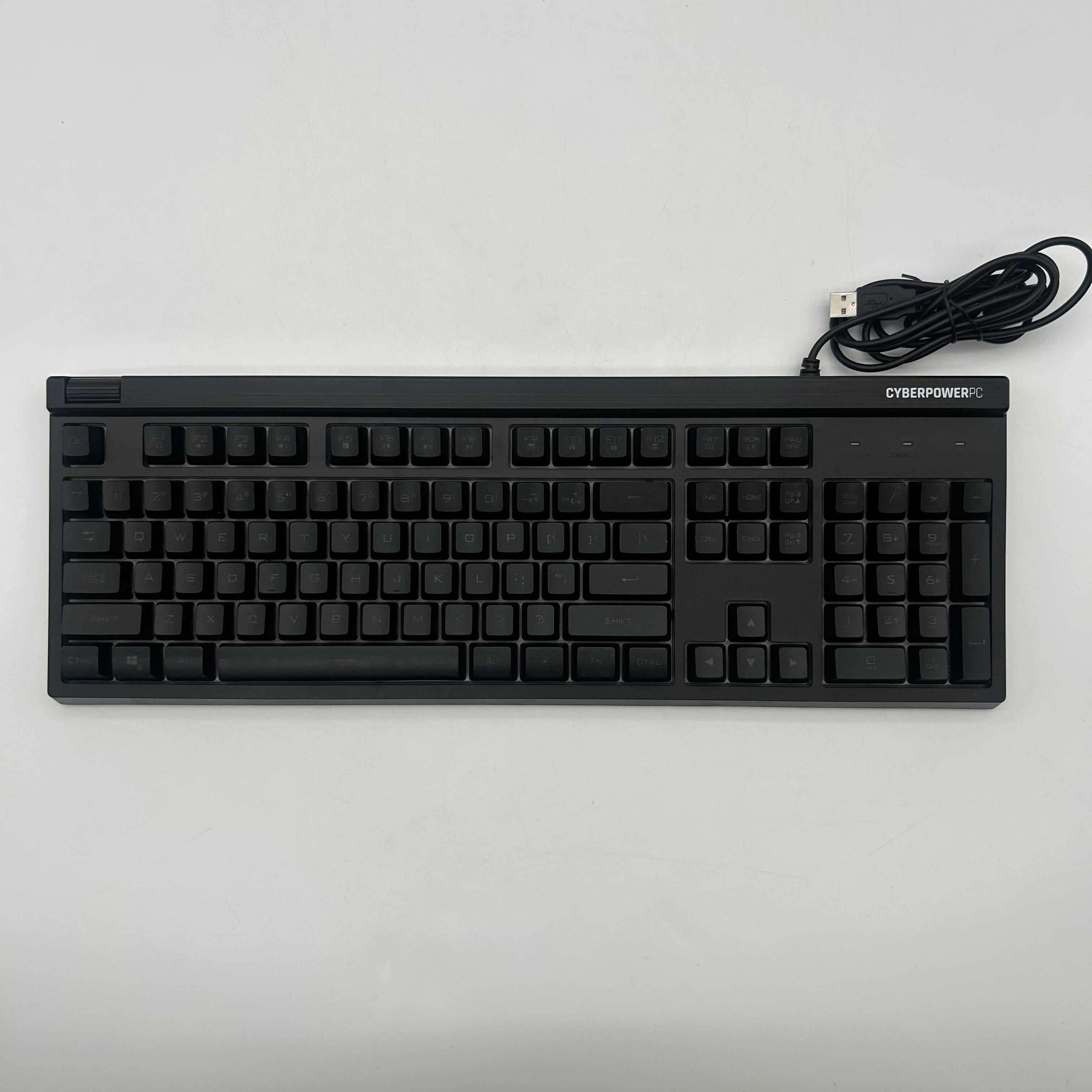 CyberPowerPC NOHI 02 Wired USB Gaming Keyboard + Elite M1-131 Mouse Black