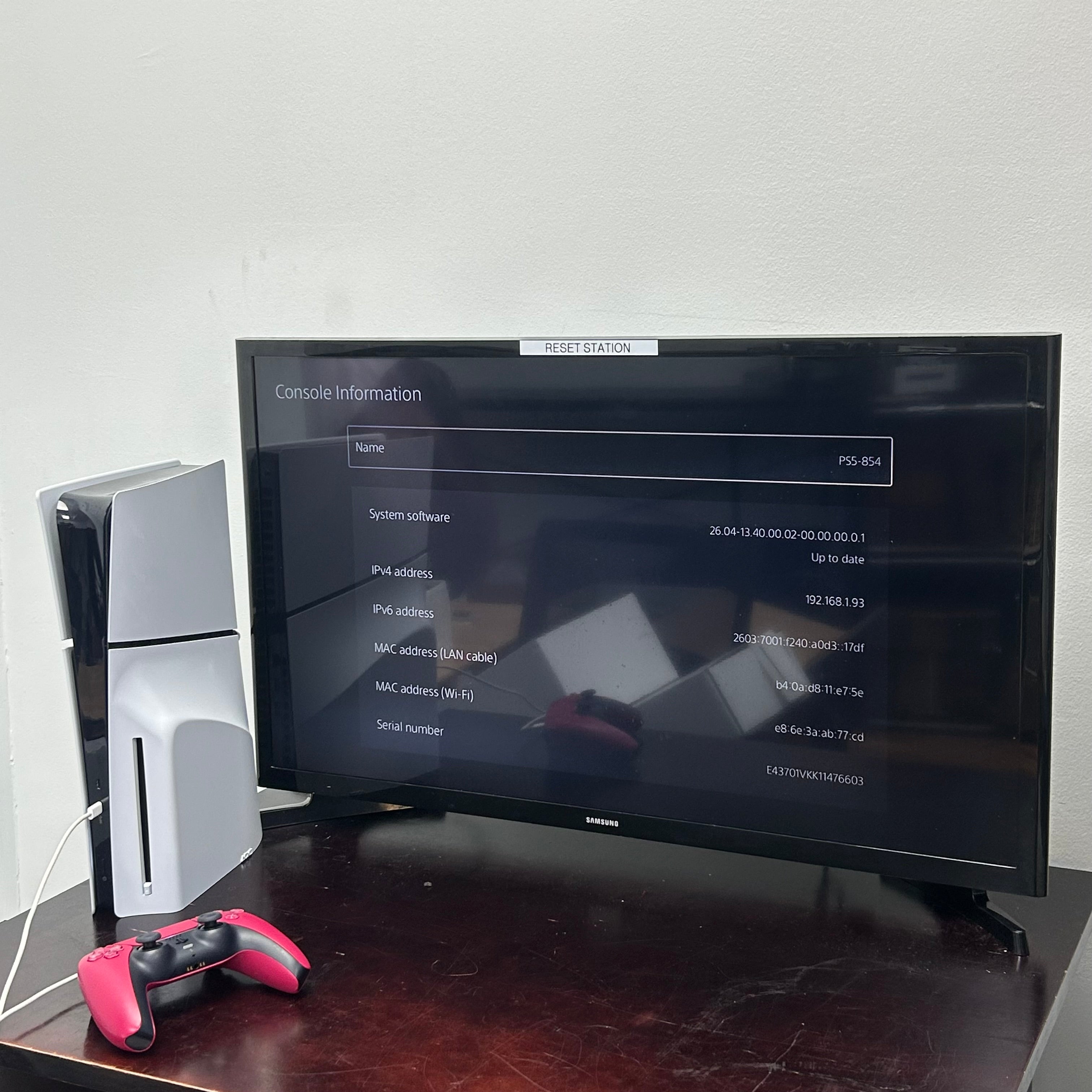 Sony PlayStation 5 Slim Disc PS5 1TB White Console Gaming System CFI-2015