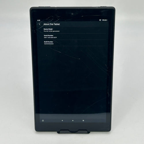 Amazon Fire HD 10 (9th Gen) 32GB Black Wi-Fi Only Tablet - READ