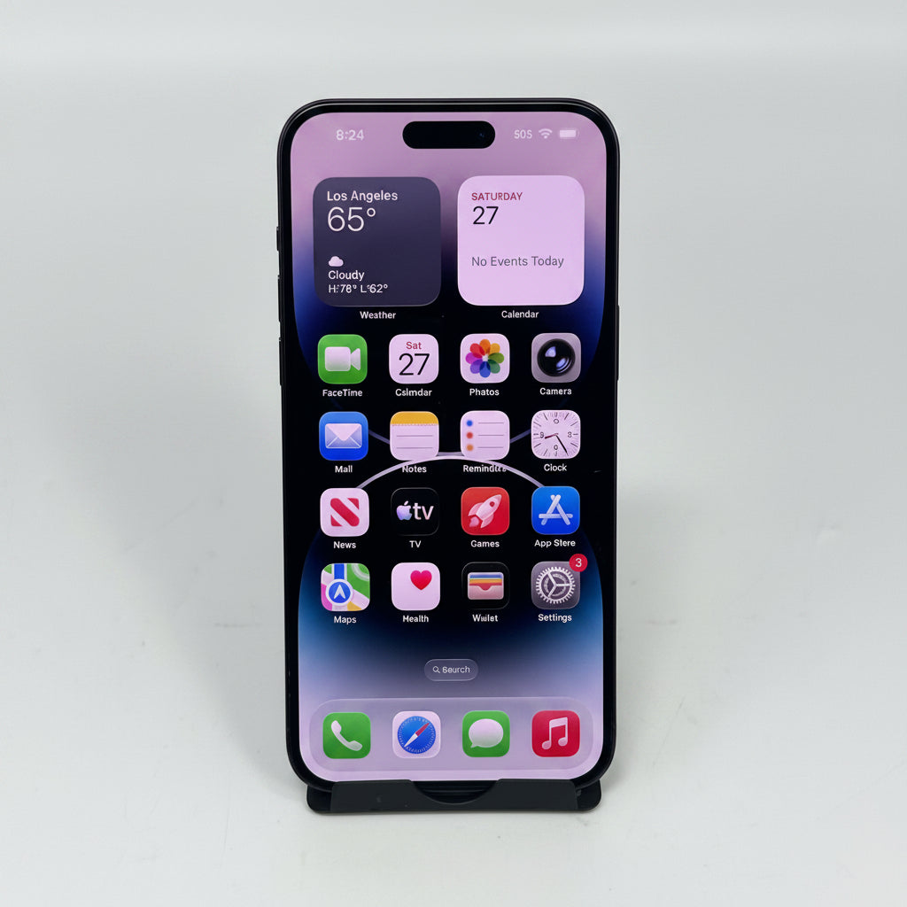 Apple iPhone 14 Pro Max, 128GB, Space Black, 84% BH *READ