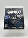Playstation 3 Call of Duty Ghosts Video Game With Manual and Case - Used
