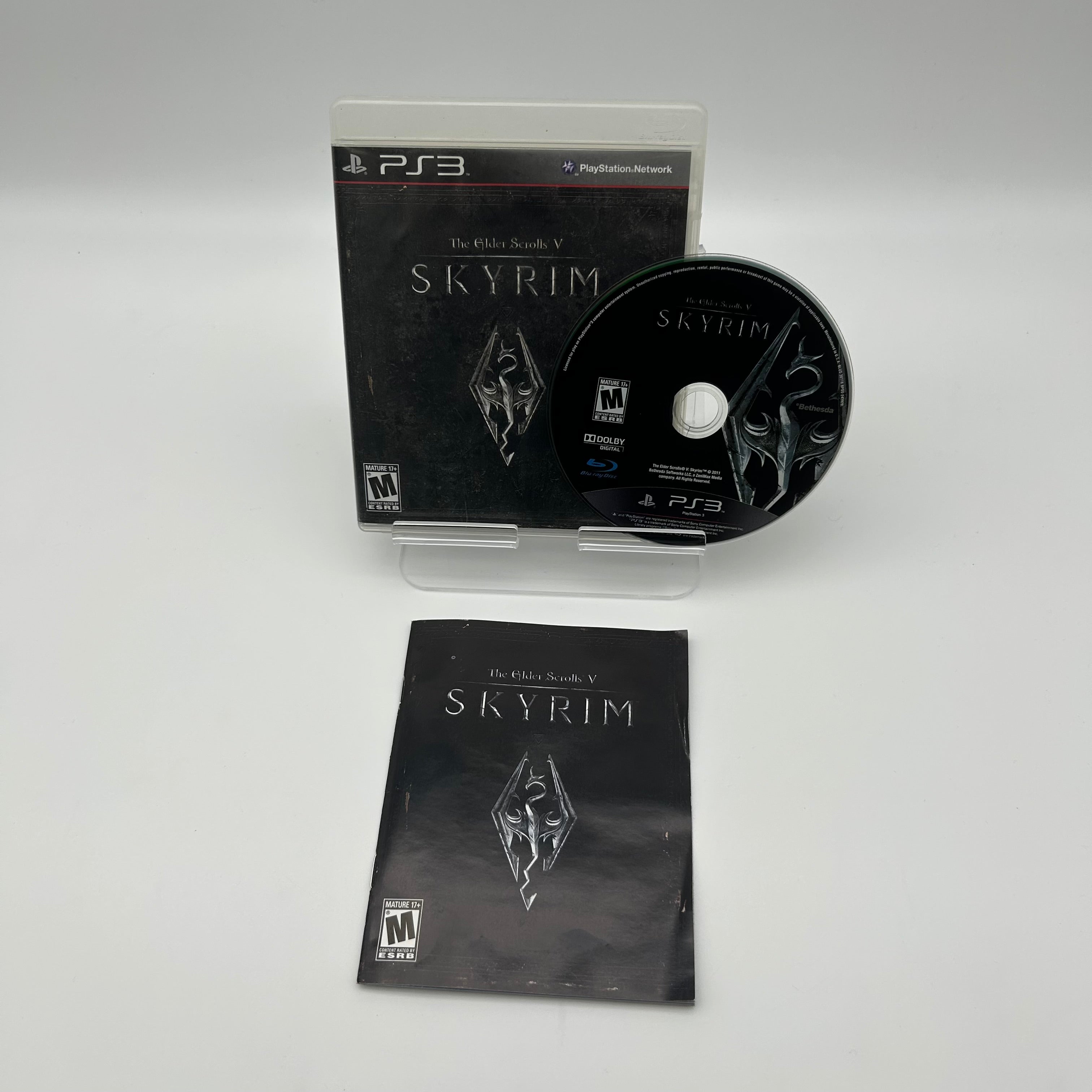 The Elder Scrolls V Skyrim Playstation 3 PS3 - Used With Box