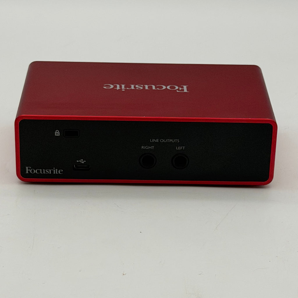 Focusrite Scarlett Solo 3rd Gen USB Audio Interface - Open Box