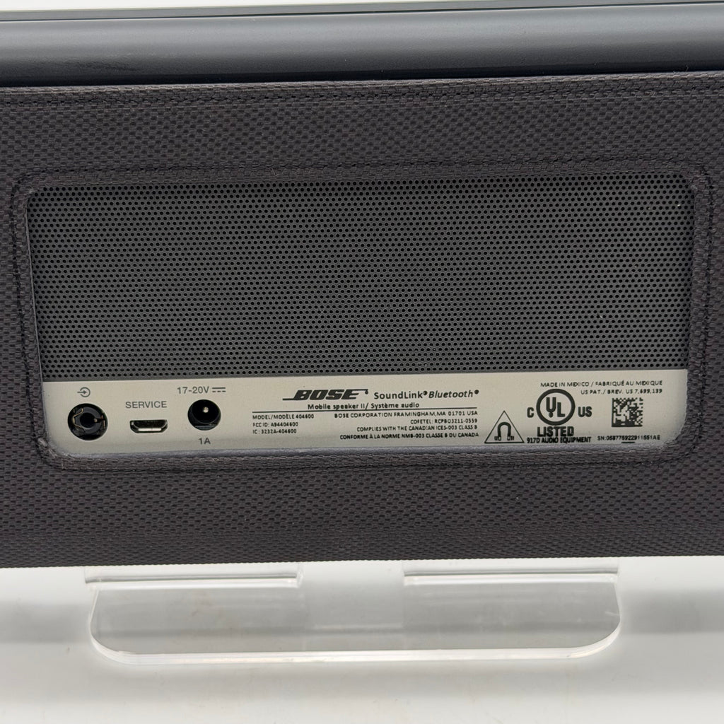 Bose SoundLink Wireless Mobile Speaker Bluetooth Black 404600 - Tested