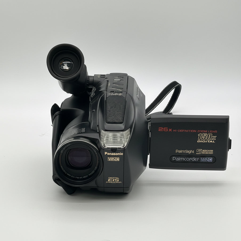Panasonic PV-L579D VHS-C Palmcorder Camcorder w/ Charger & Battery - Untested