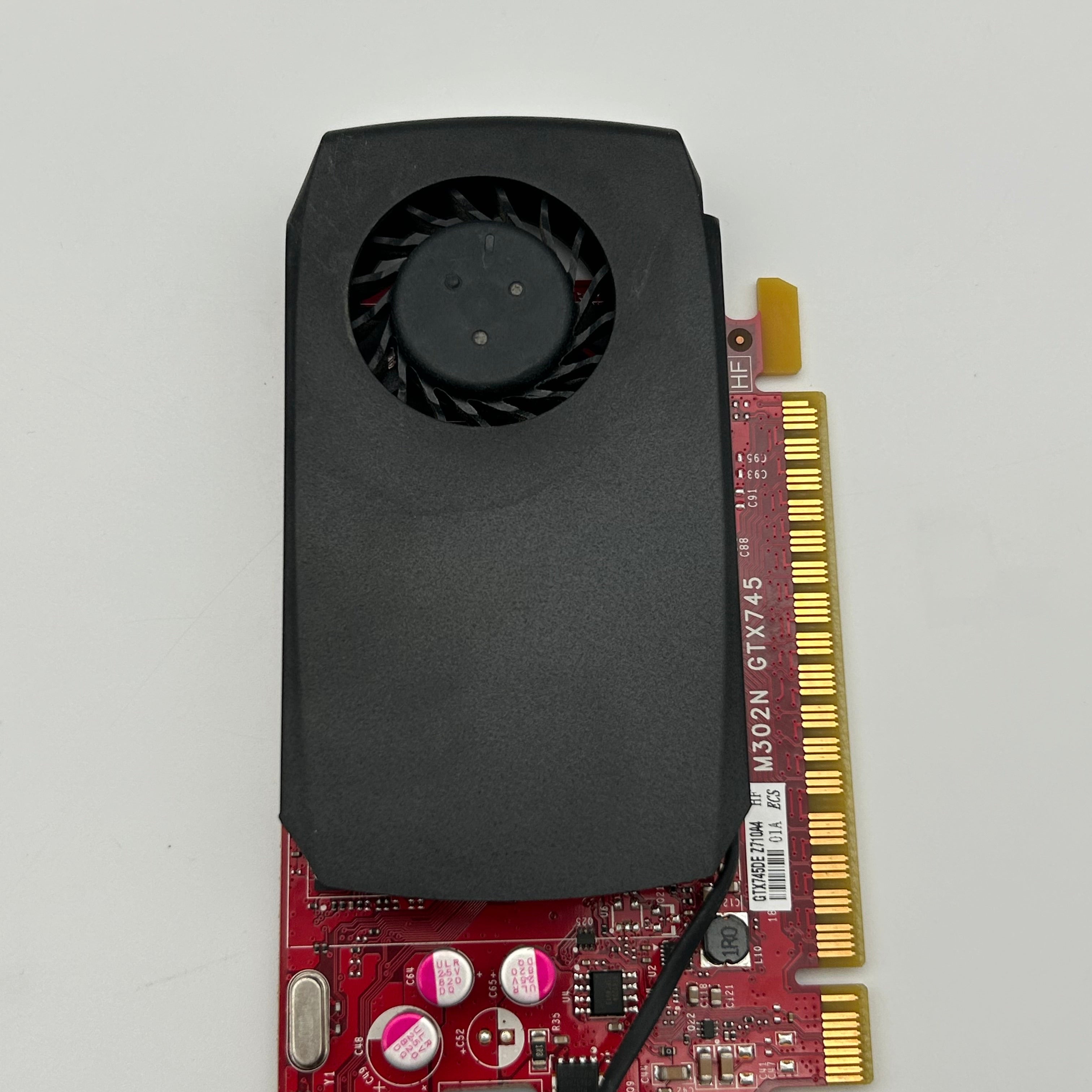 Nvidia GeForce GTX 745 4GB DDR3 Graphics Card Red Used Condition
