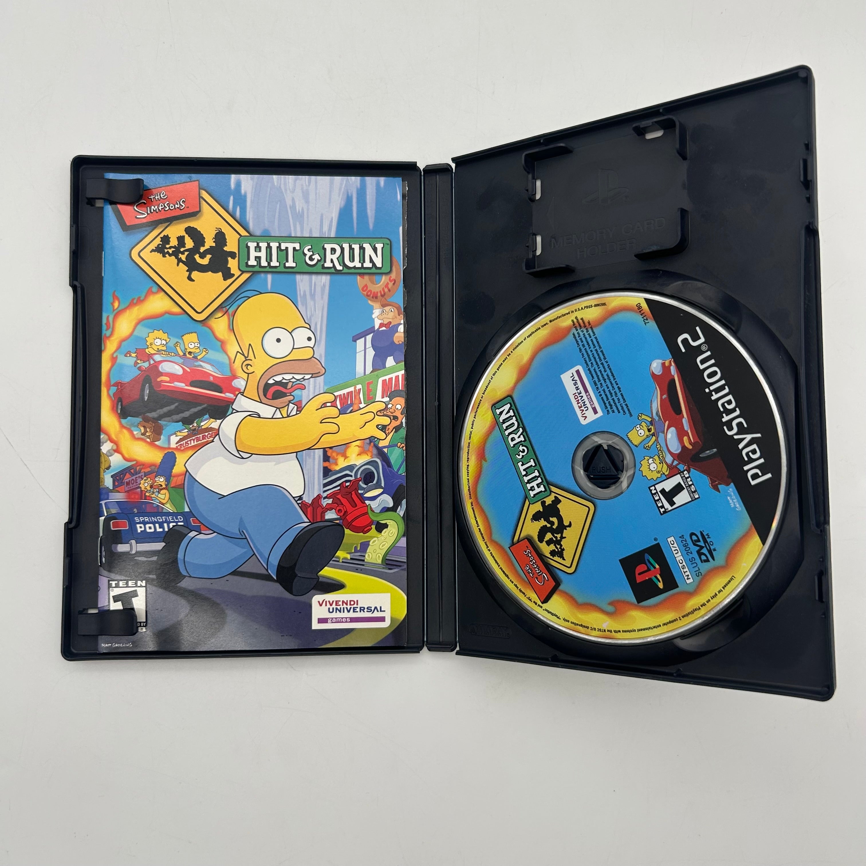 The Simpsons Hit and Run (Sony PlayStation 2 PS2, 2003)