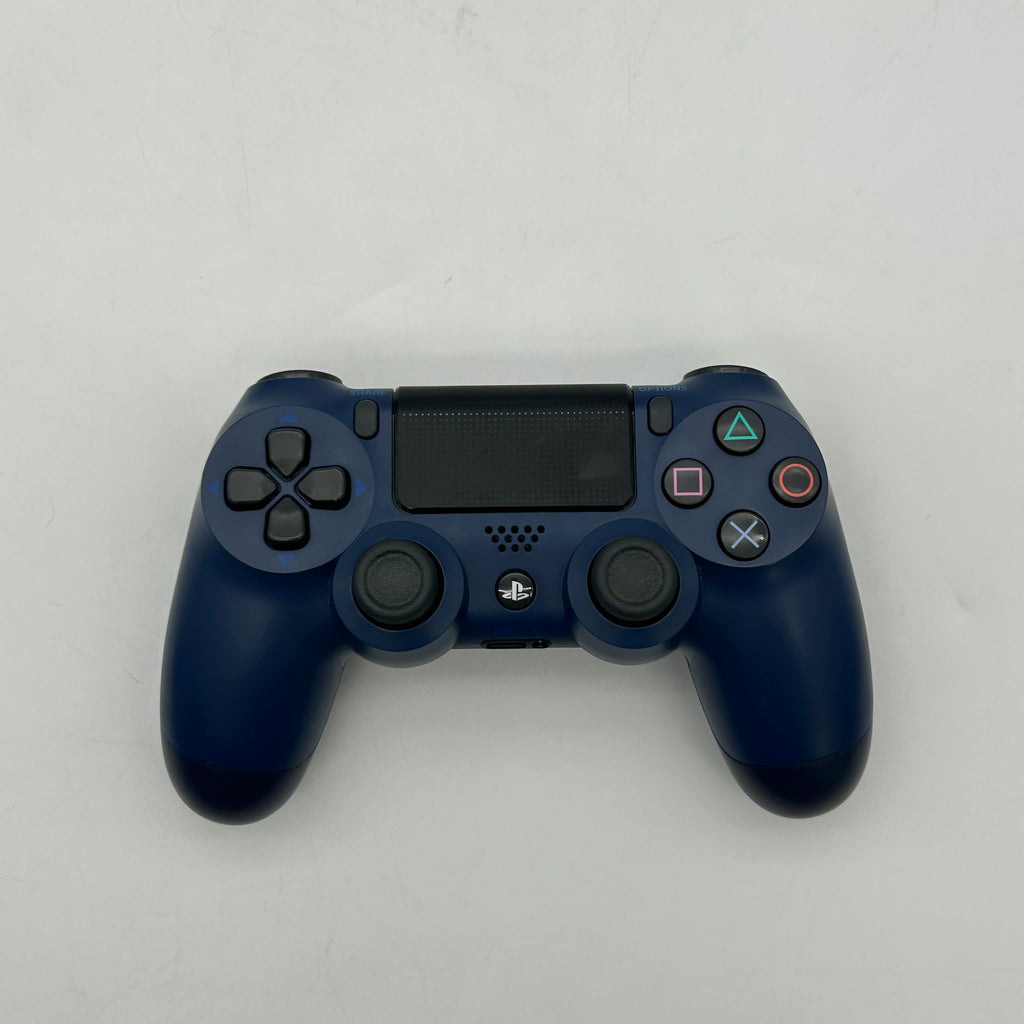 Sony DualShock 4 Wireless Controller Midnight Blue PS4 in Box - Stick Drift