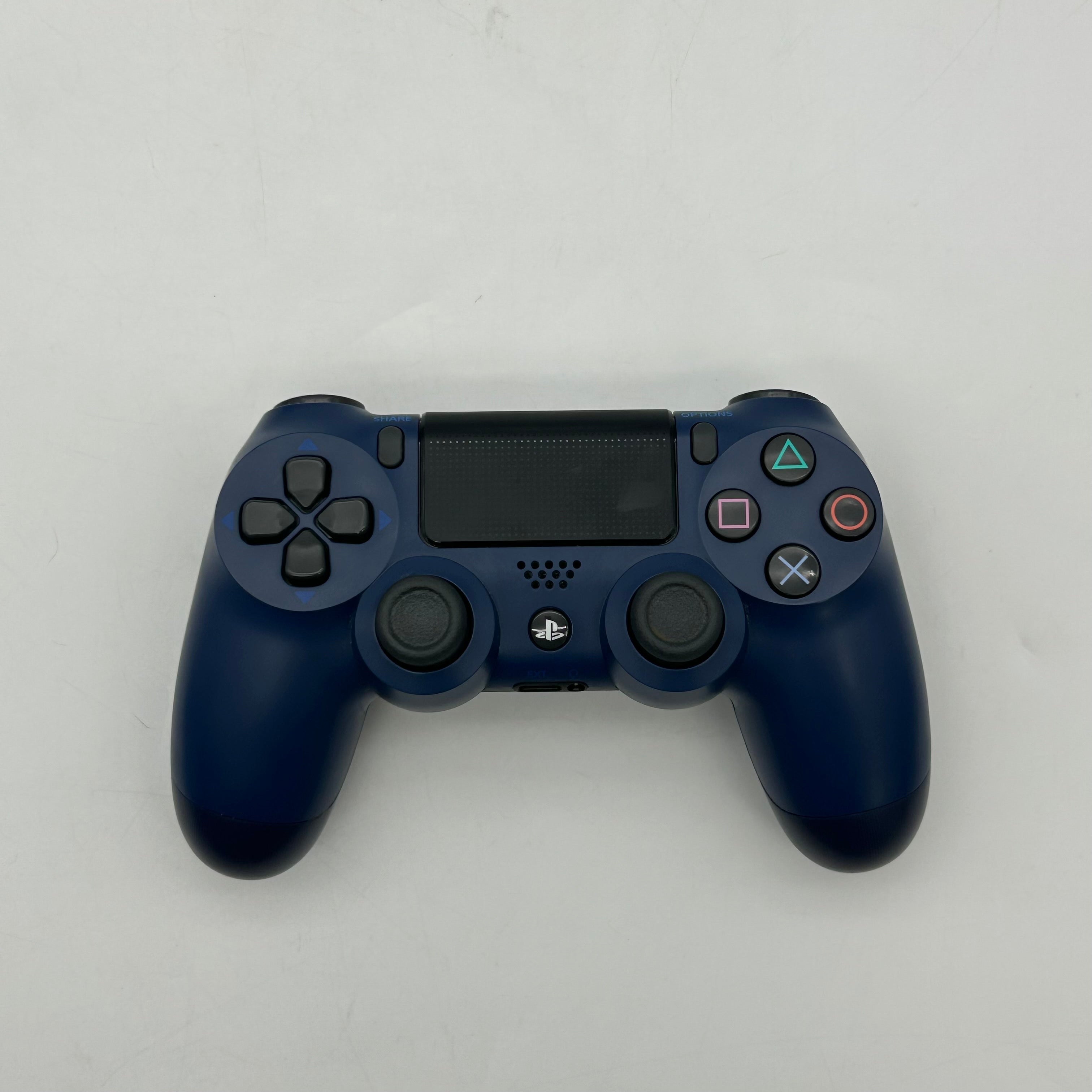 Sony DualShock 4 Wireless Controller Midnight Blue PS4 in Box - Stick Drift