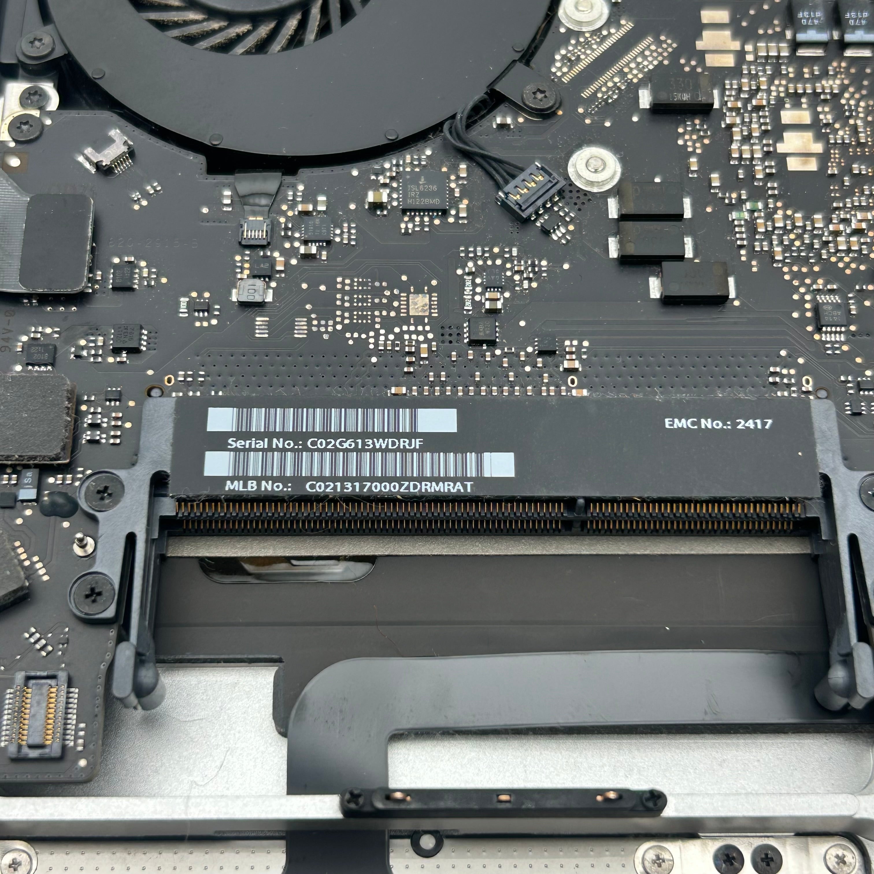 Apple MacBook Pro 15 A1286 Logic Board Silver