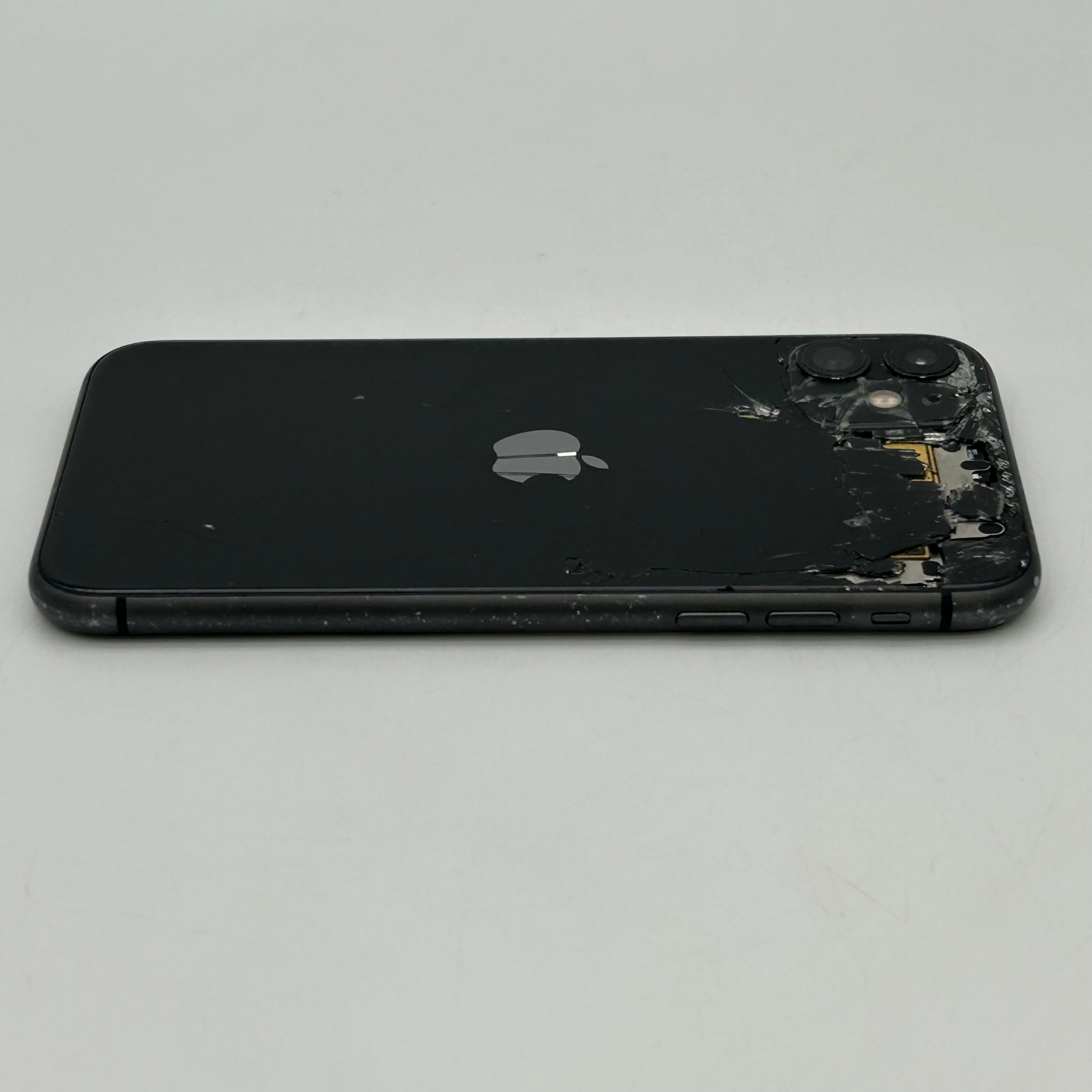 Broken Unlocked Apple iPhone 11 64GB 16.6 MWJE2LL/A Bad Battery