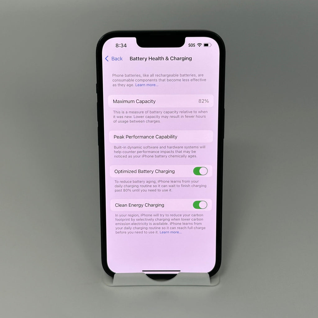 Unlocked Apple iPhone 14 128GB MPUN3LL/A 82%BH *READ