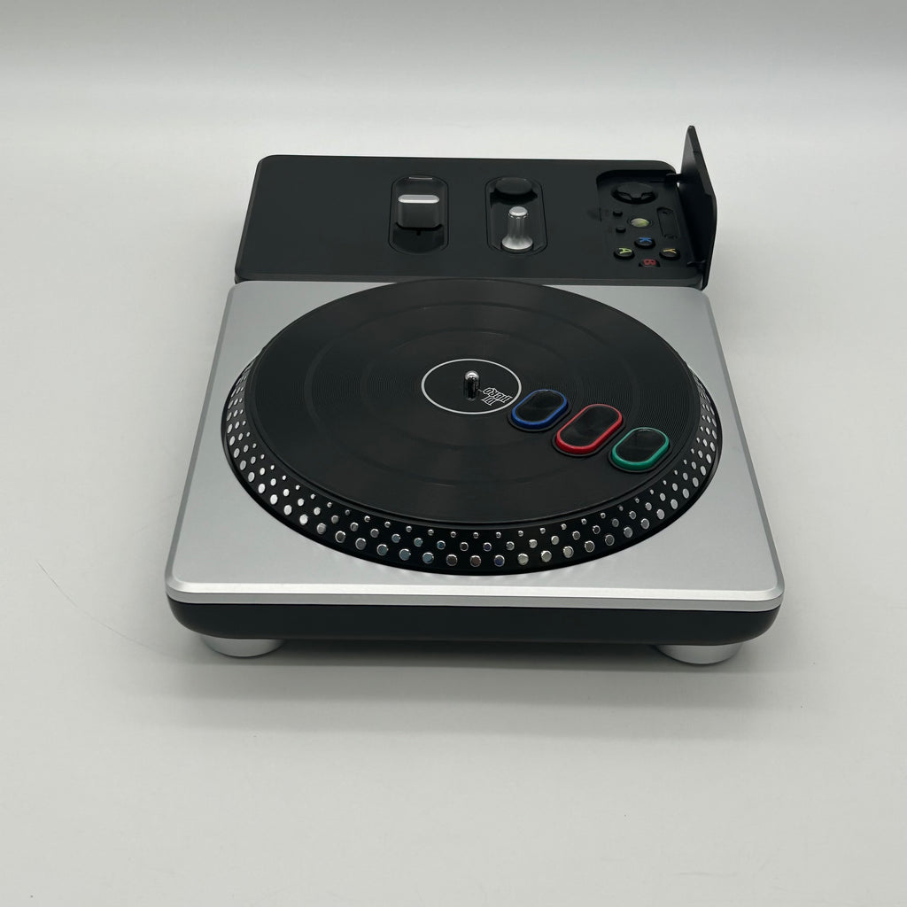 Xbox 360 DJ Hero 2 Wireless Turntable Controller w/ Box - UNTESTED NO DONGLE