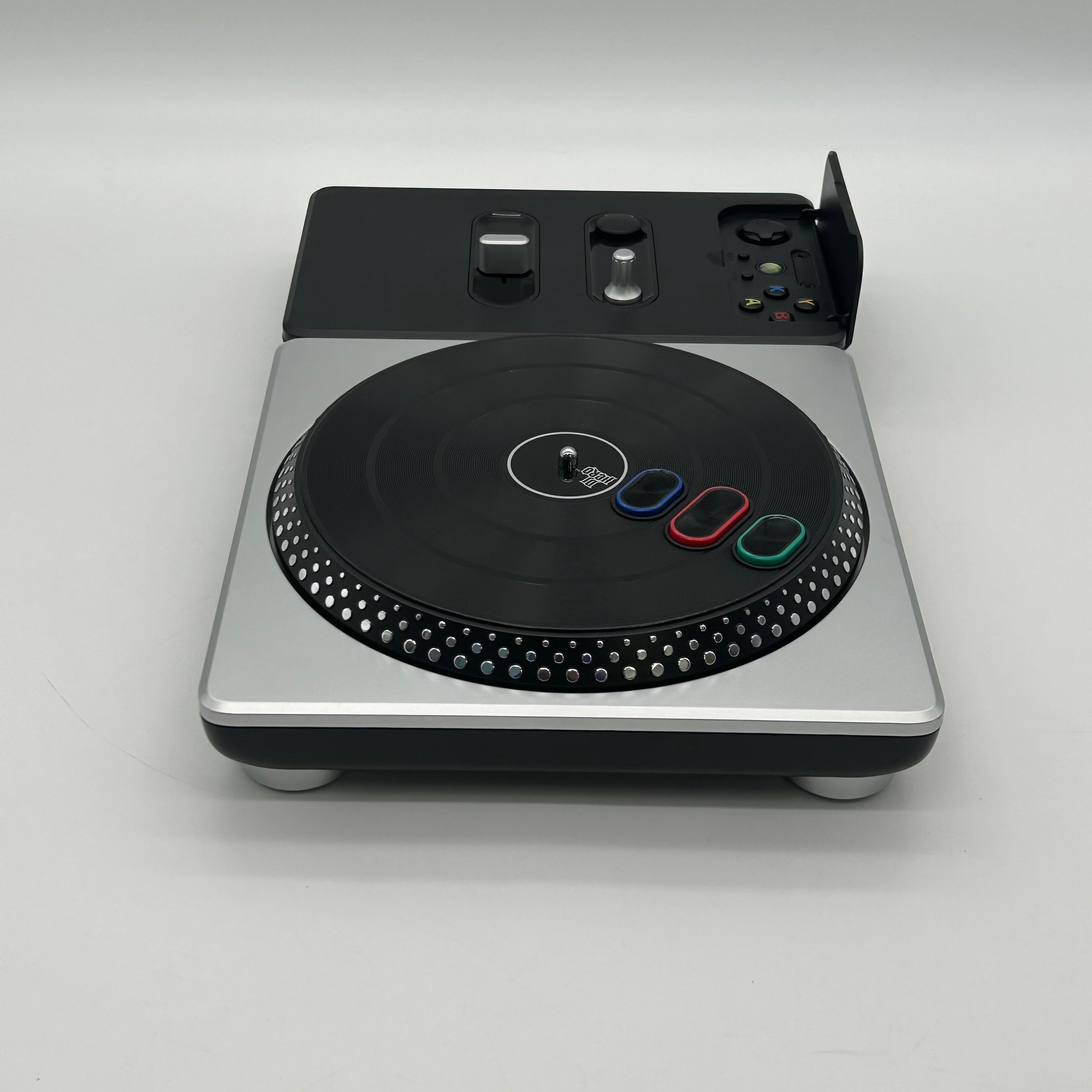 Xbox 360 DJ Hero 2 Wireless Turntable Controller w/ Box - UNTESTED NO DONGLE