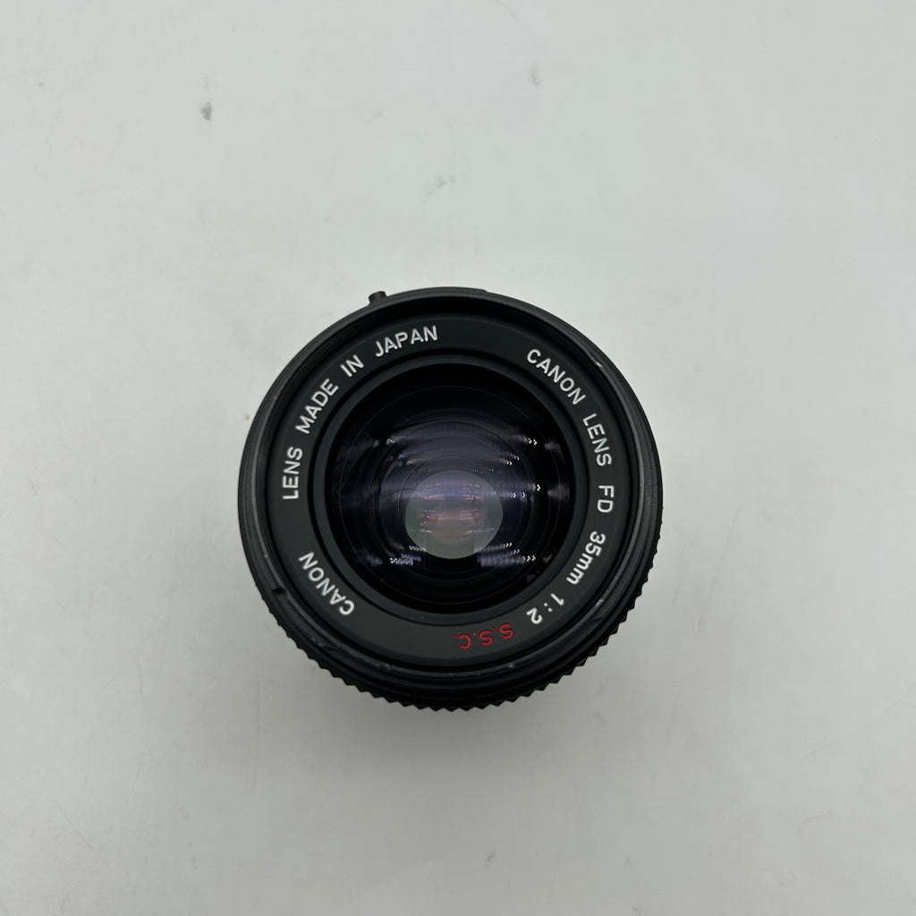 Canon 35mm F/2 S.S.C Wide Angle FD Lens R207
