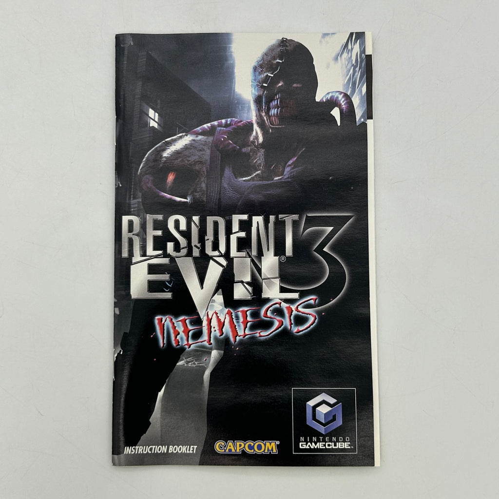 Resident Evil 3: Nemesis Nintendo GameCube w/ Manual & Case