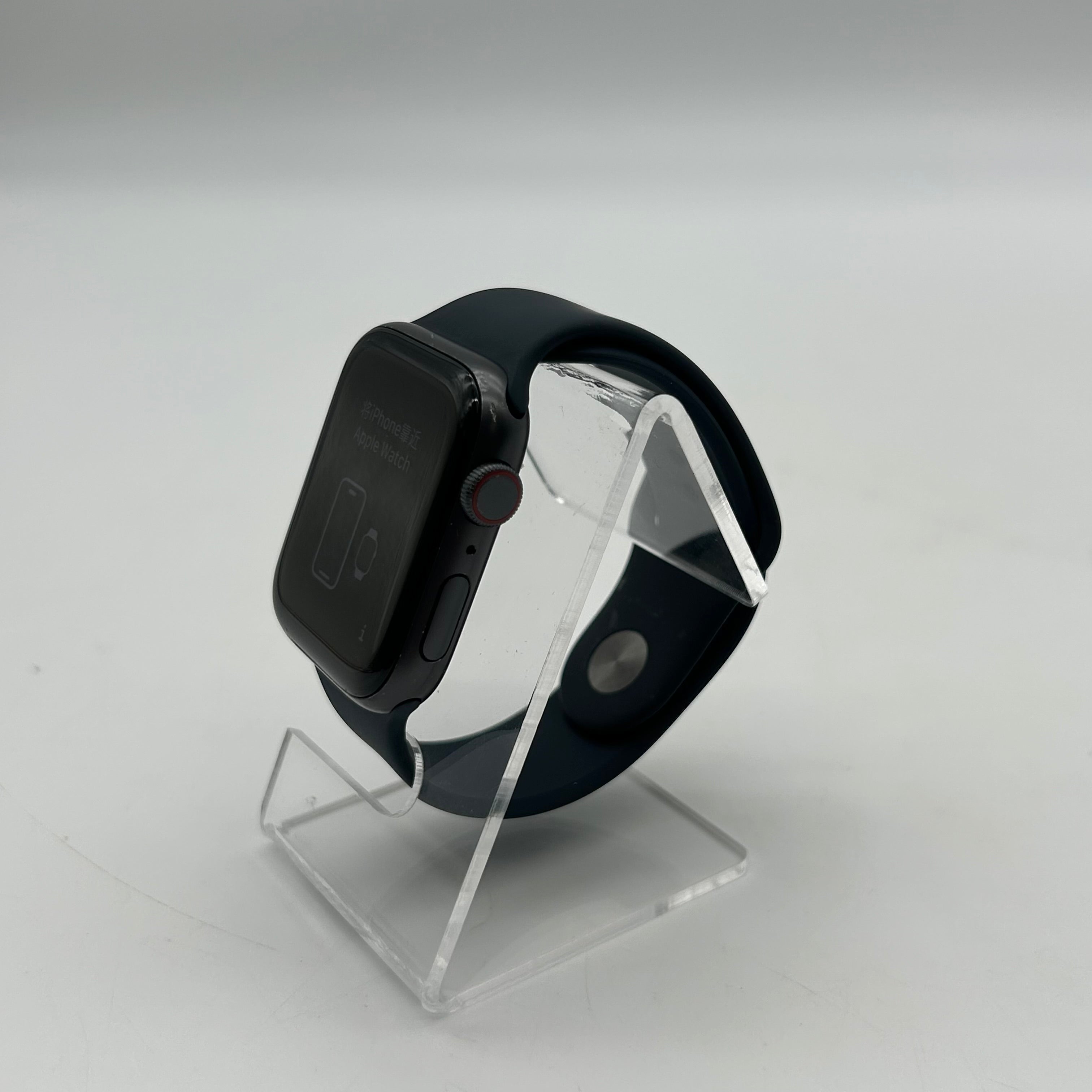 Apple Watch SE (2020) 1st Gen 44mm A2354 (GPS + Cellular) Black & Cable Charger - Open Box