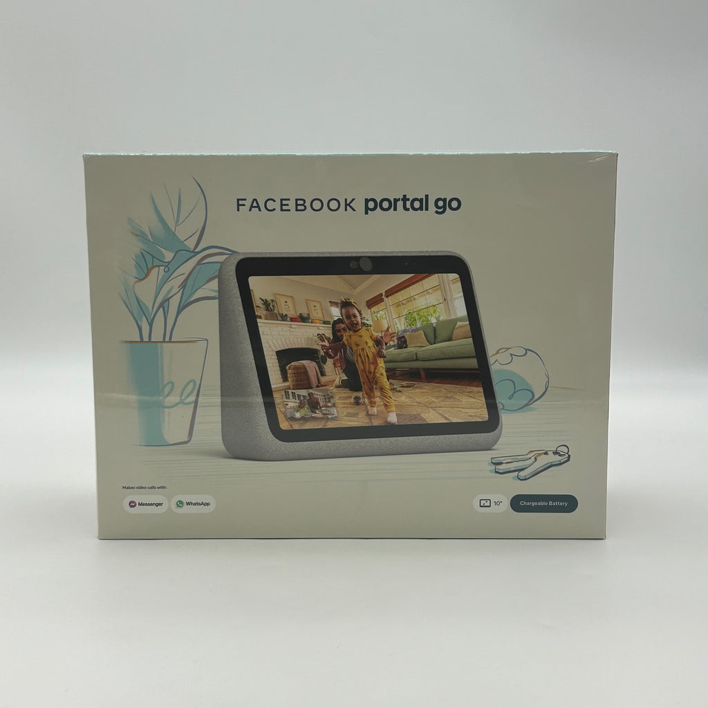 Facebook Portal Go Portable Smart Video Calling 10” Touch Screen - New/Sealed