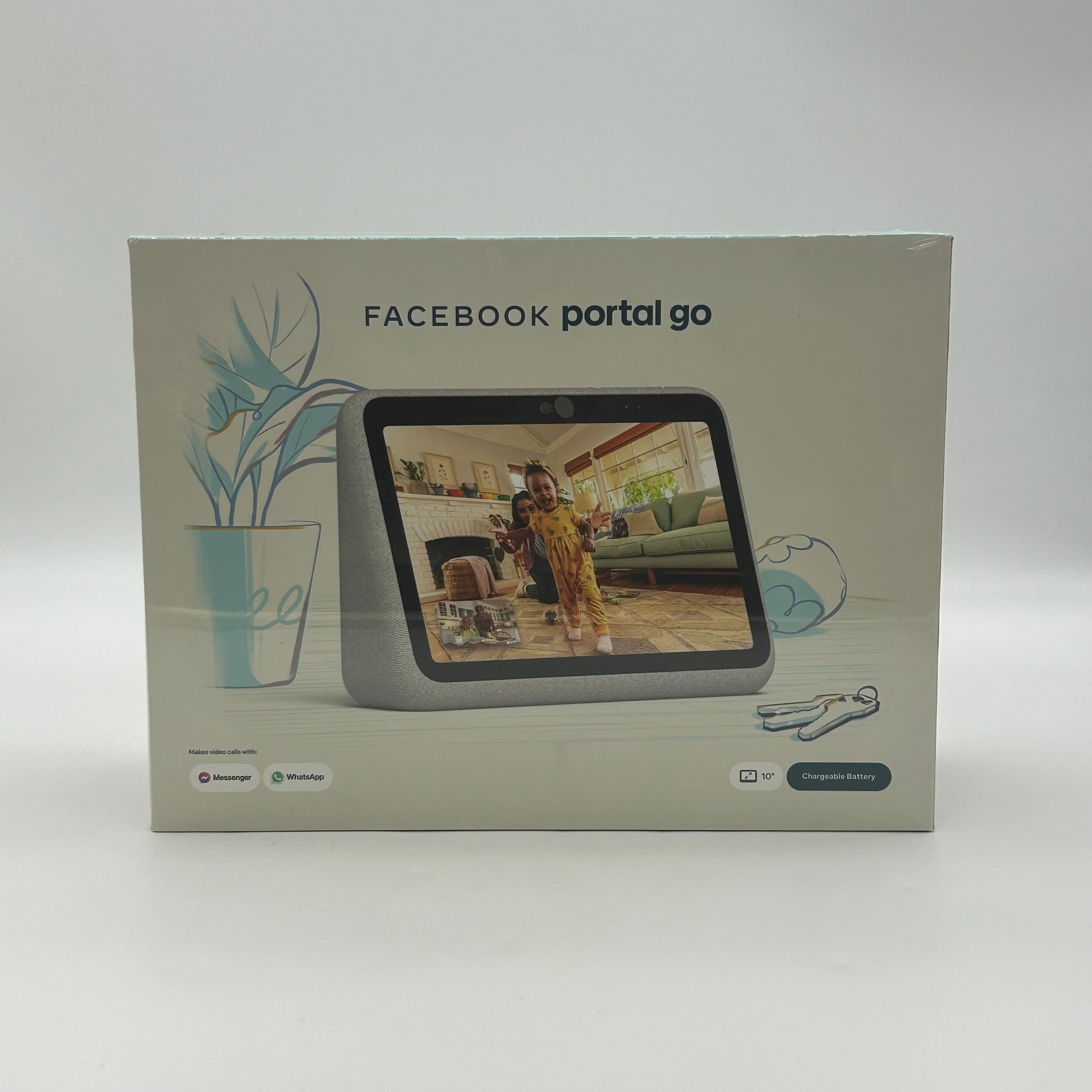 Facebook Portal Go Portable Smart Video Calling 10” Touch Screen - New/Sealed