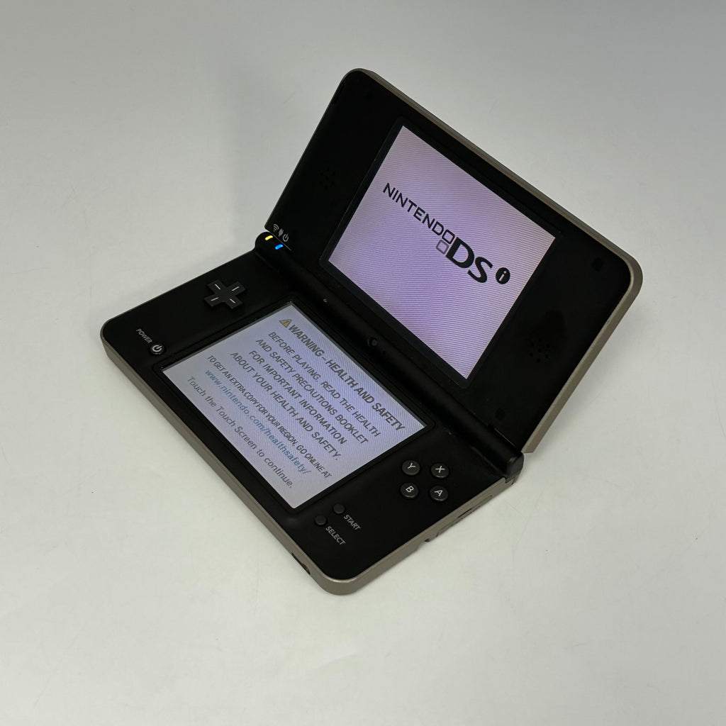 Nintendo DSi XL Handheld System Black - No Stylus & Charger - Tested