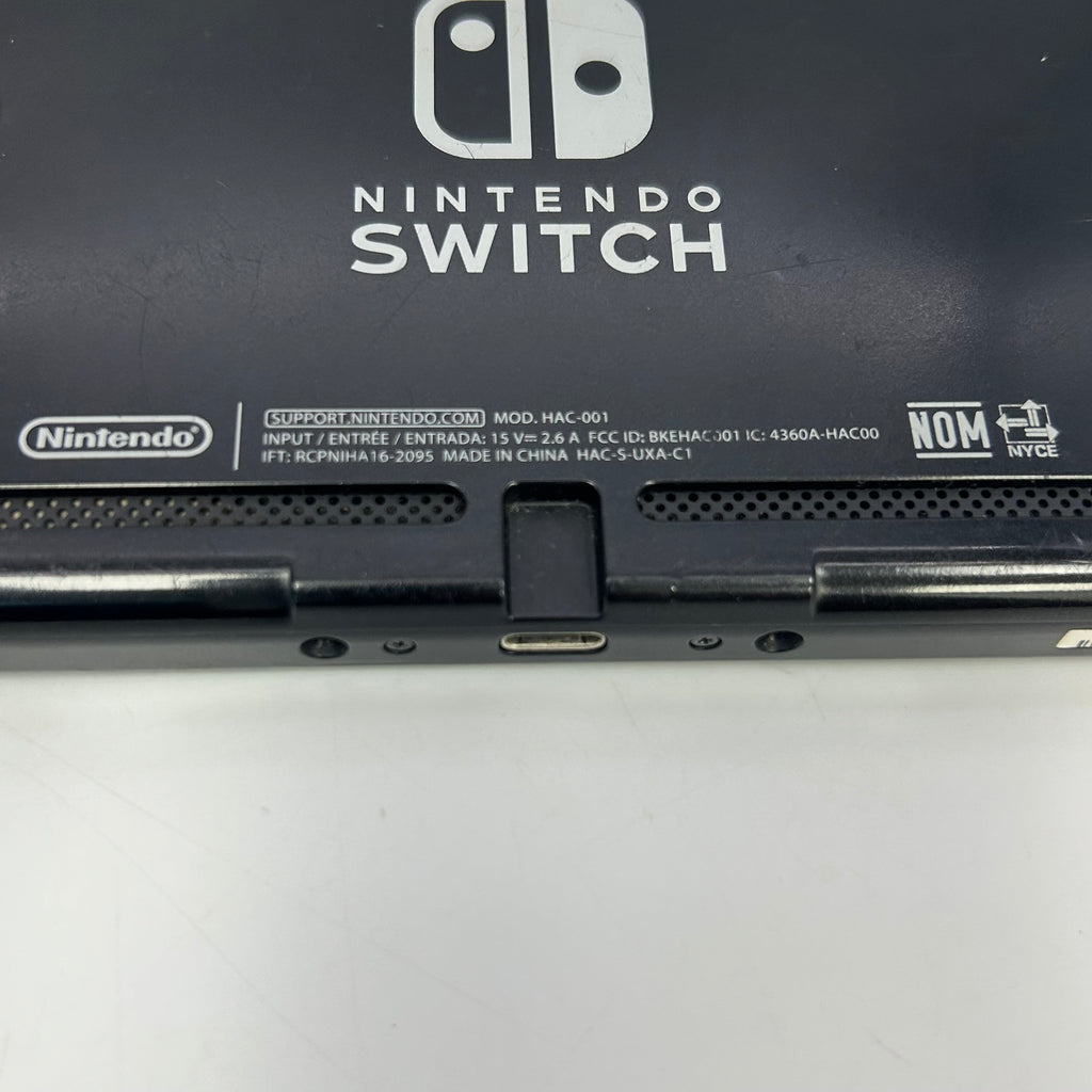 Nintendo Switch HAC-001 - Neon Red/Neon Blue 32GB Handheld Black Console Set