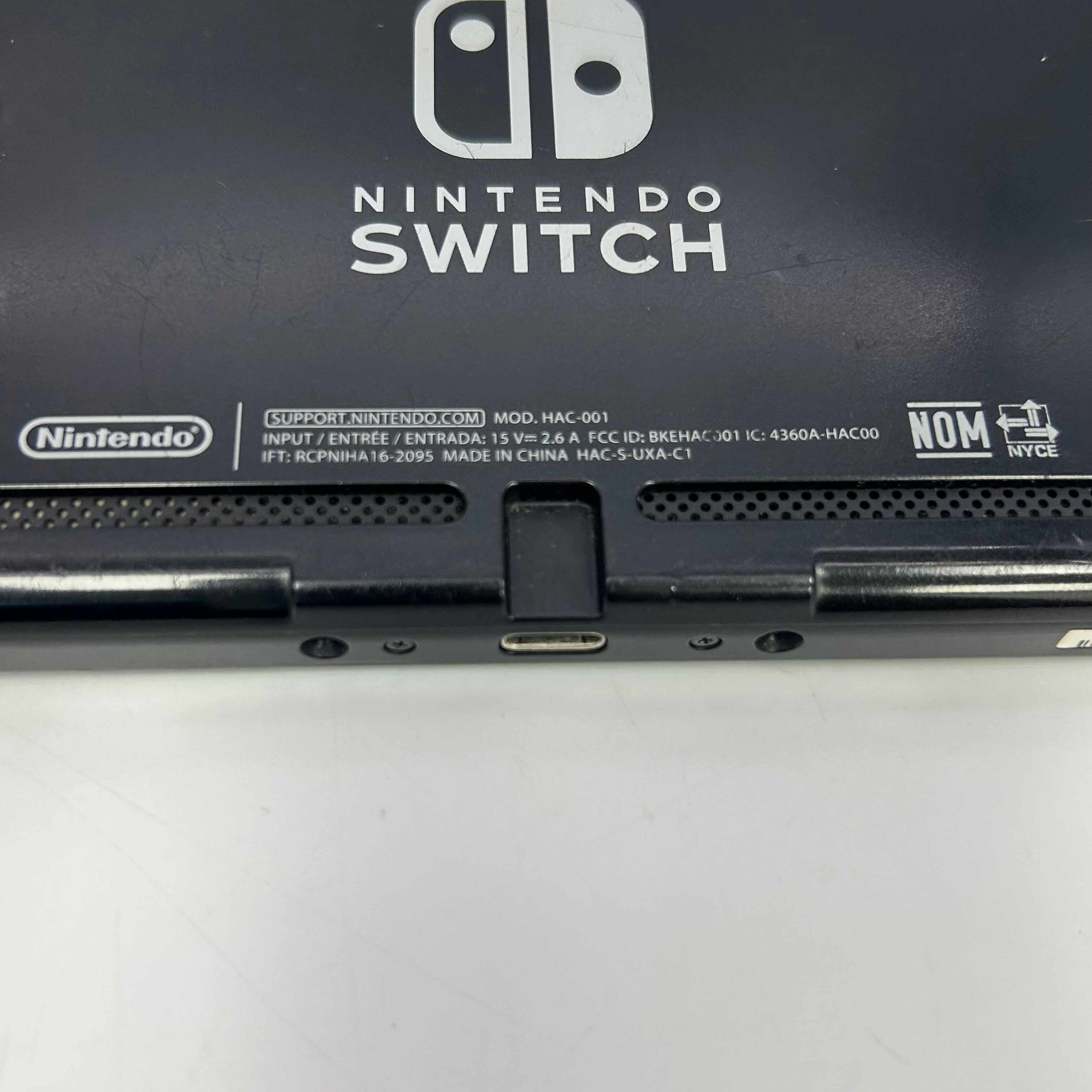 Nintendo Switch HAC-001 - Neon Red/Neon Blue 32GB Handheld Black Console Set