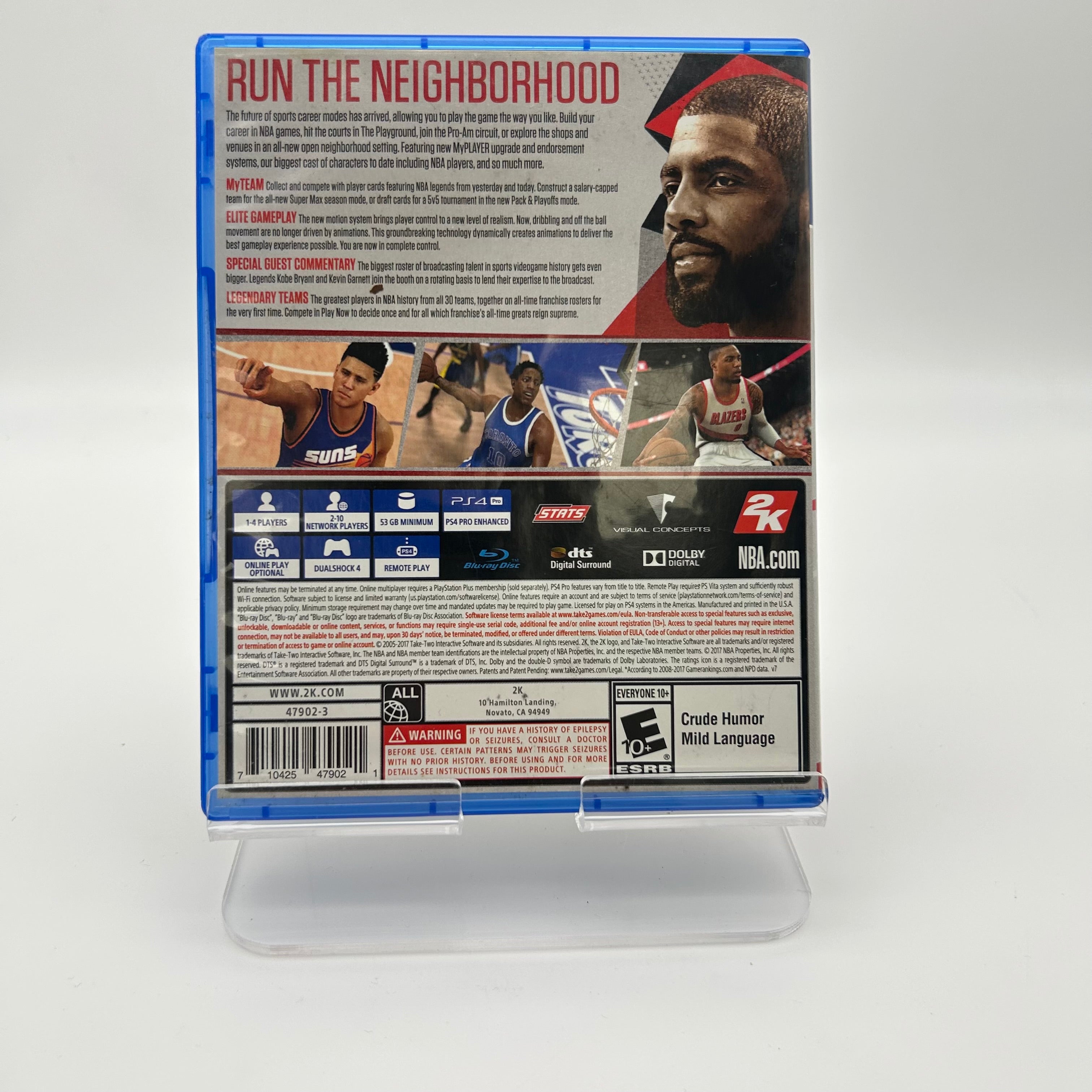 NBA 2K18 Sony PS5 With Manual and Case - Used