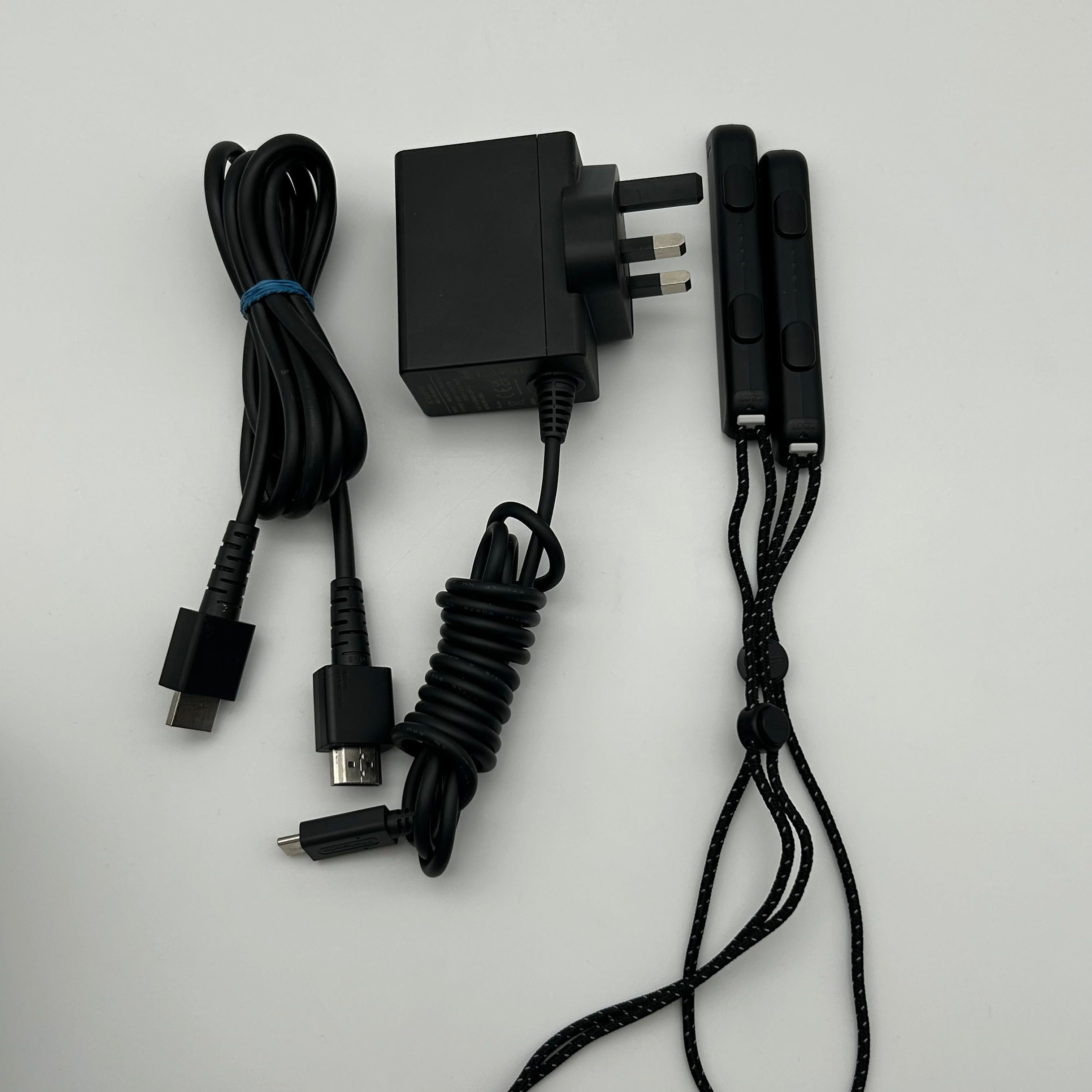 Nintendo Switch OLED Model 2021 32GB (HEG-001) Black - Dock AC Case Included - Used