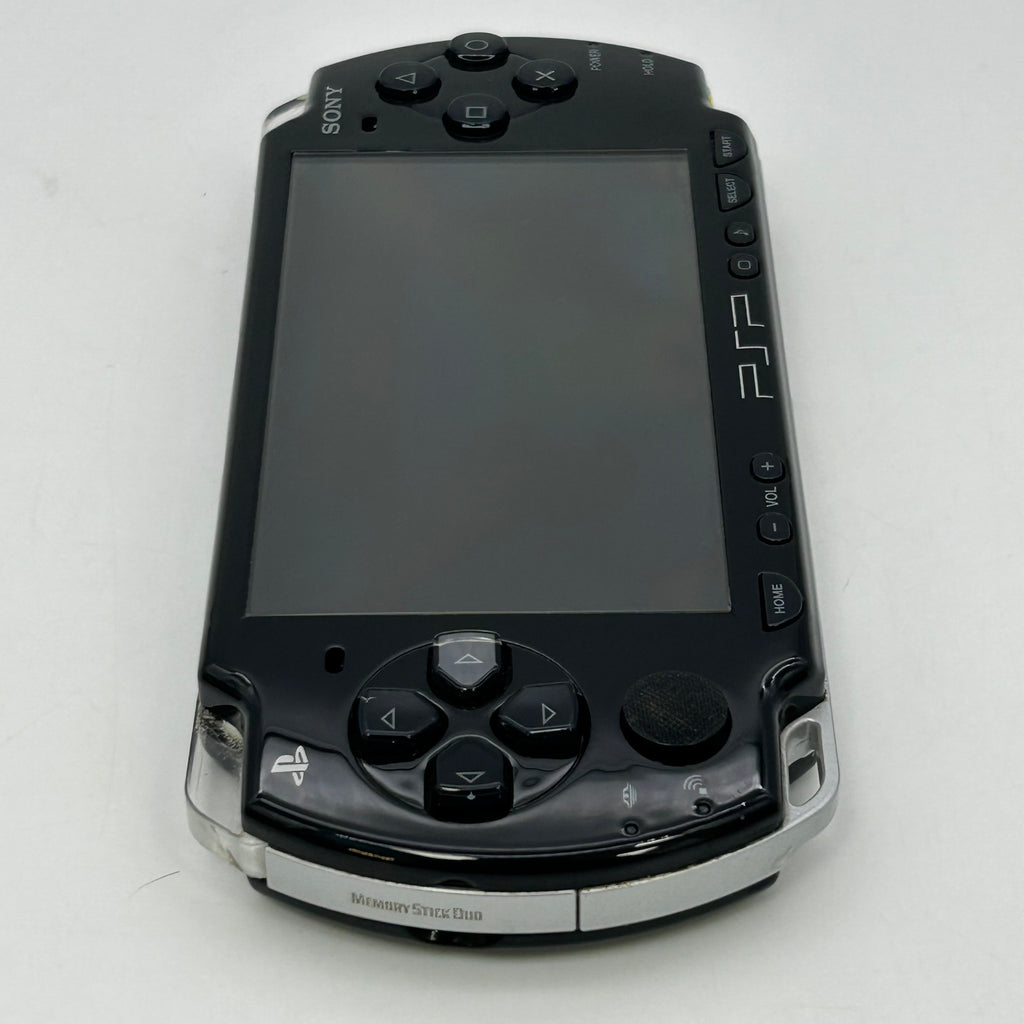 Sony PSP 2001 Piano Black Handheld Console Bundle Untested For Parts 3 Games