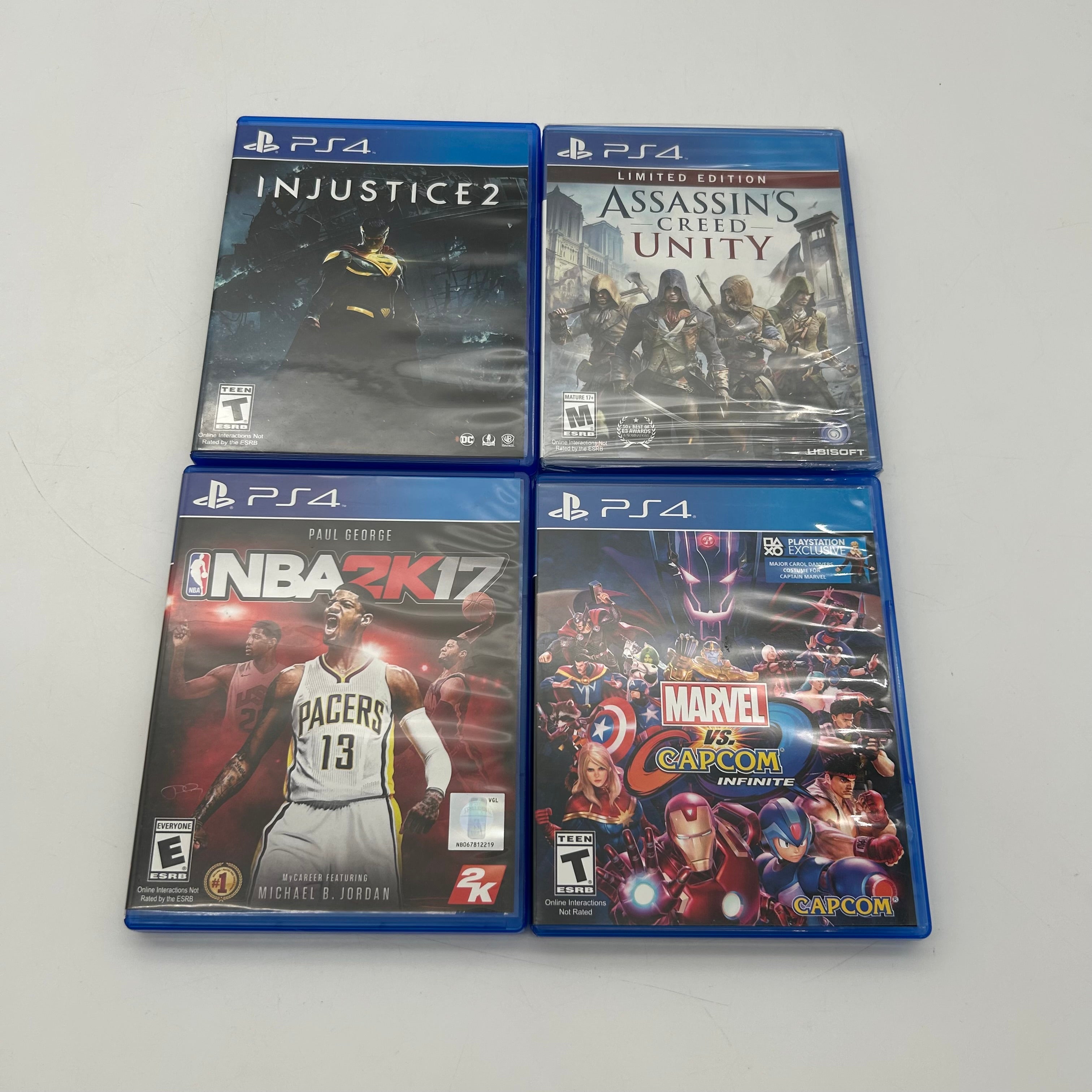 Sony PlayStation 4 Slim Call of Duty: WWII Limited Edition 1TB Green Camouflage w/ Controller and 4 Games