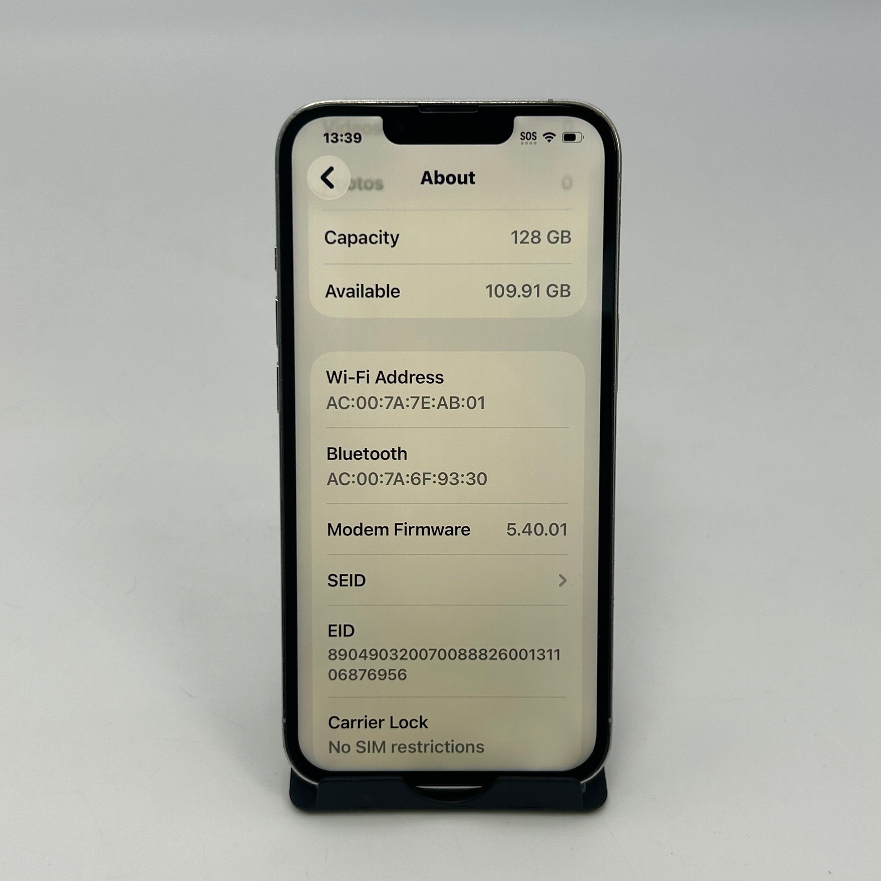 Apple iPhone 13 Pro A2483 128GB Network Unlocked Read Desc